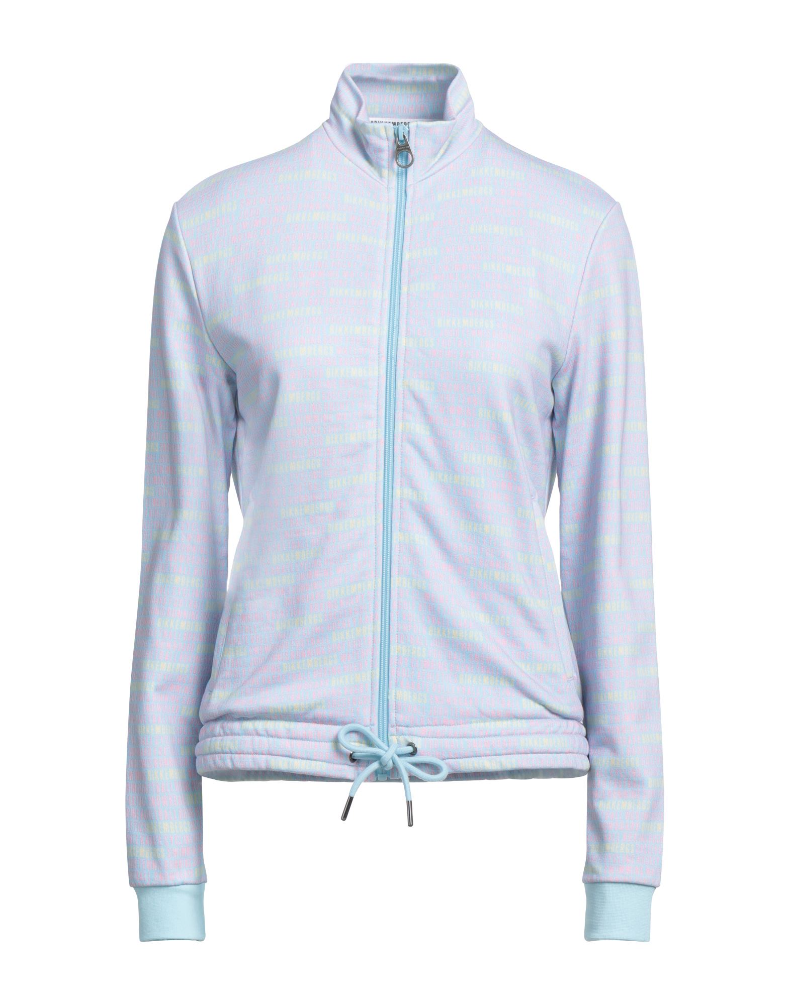 BIKKEMBERGS Sweatshirt Damen Himmelblau von BIKKEMBERGS