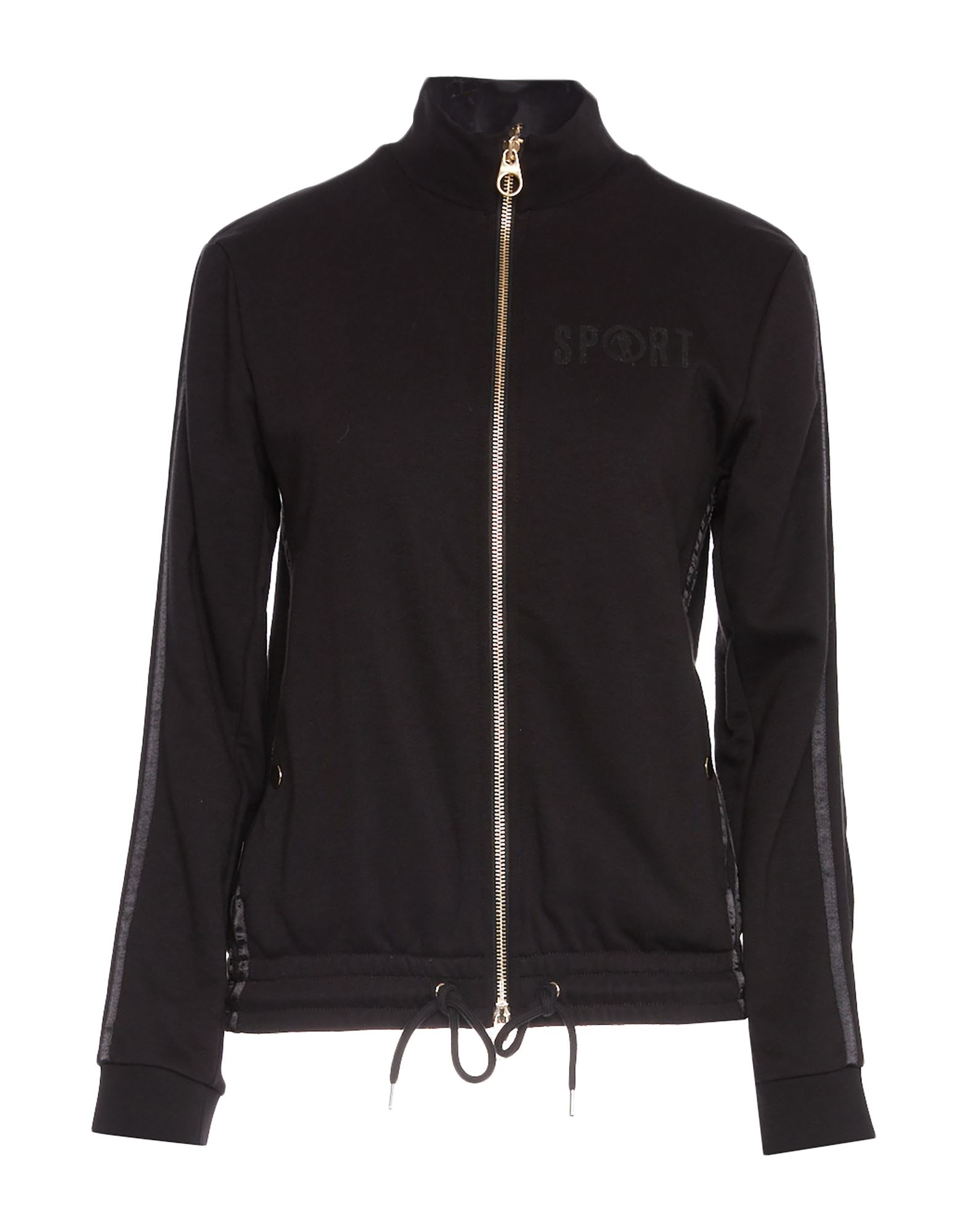 BIKKEMBERGS Sweatshirt Damen Schwarz von BIKKEMBERGS