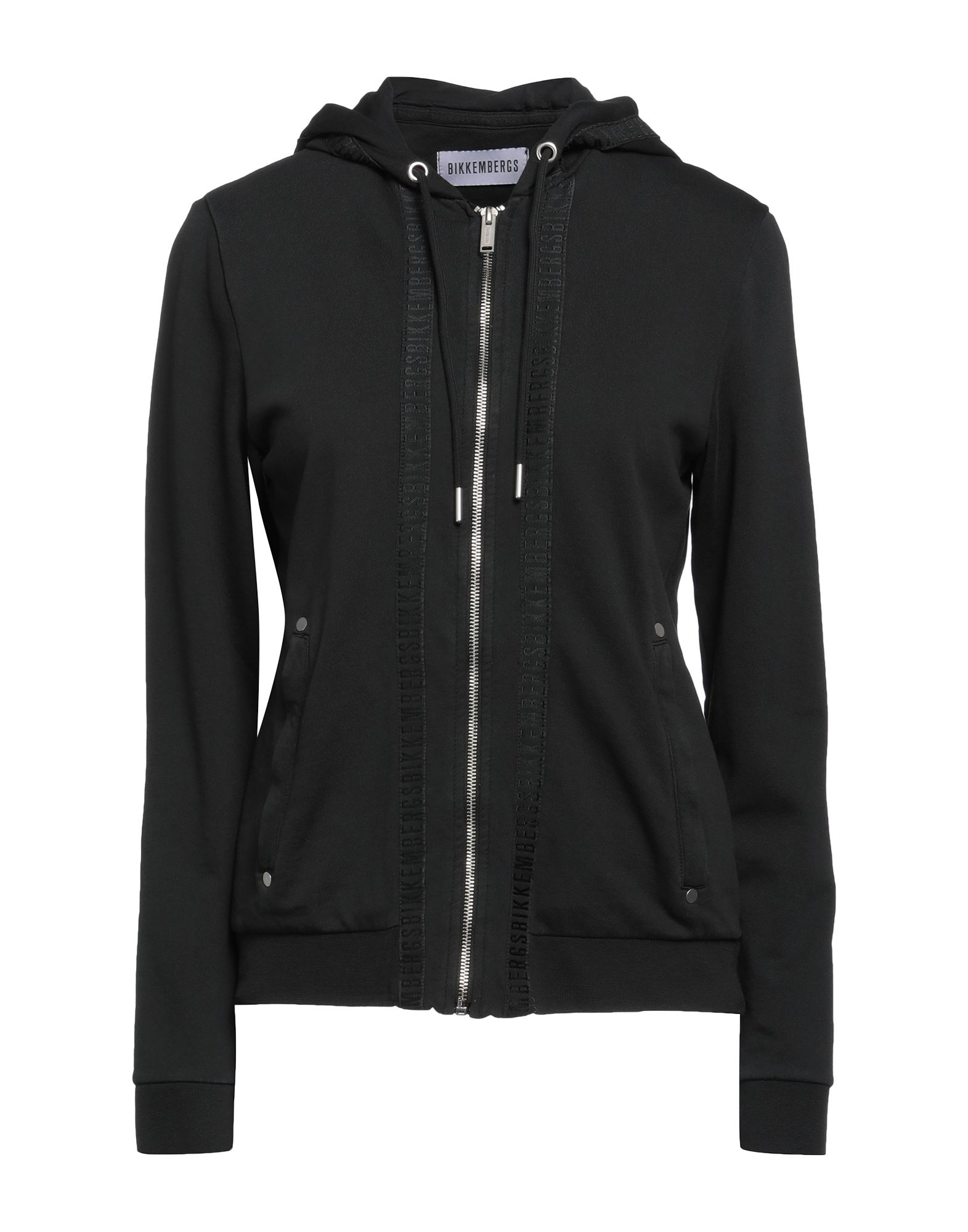 BIKKEMBERGS Sweatshirt Damen Schwarz von BIKKEMBERGS