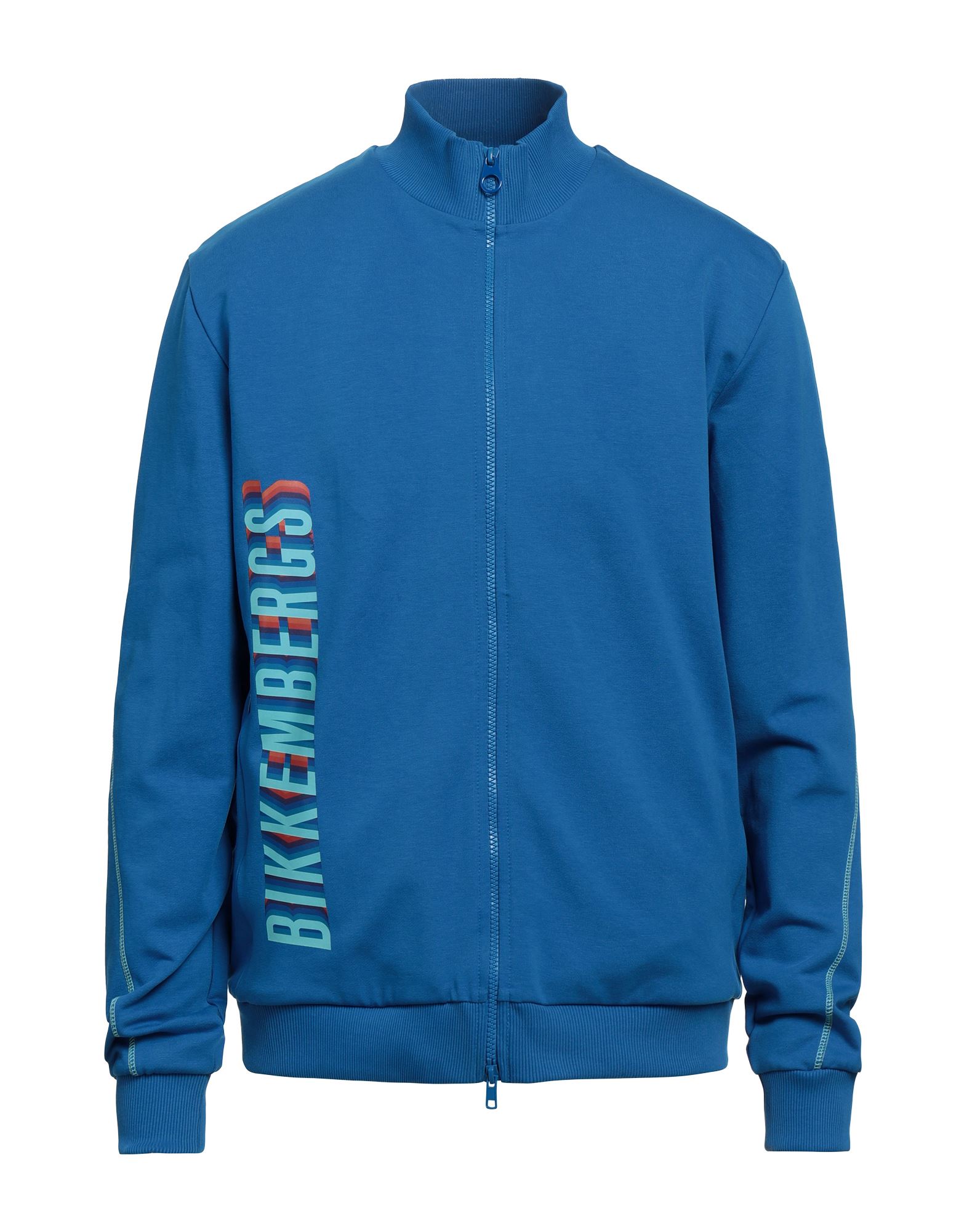 BIKKEMBERGS Sweatshirt Herren Azurblau von BIKKEMBERGS