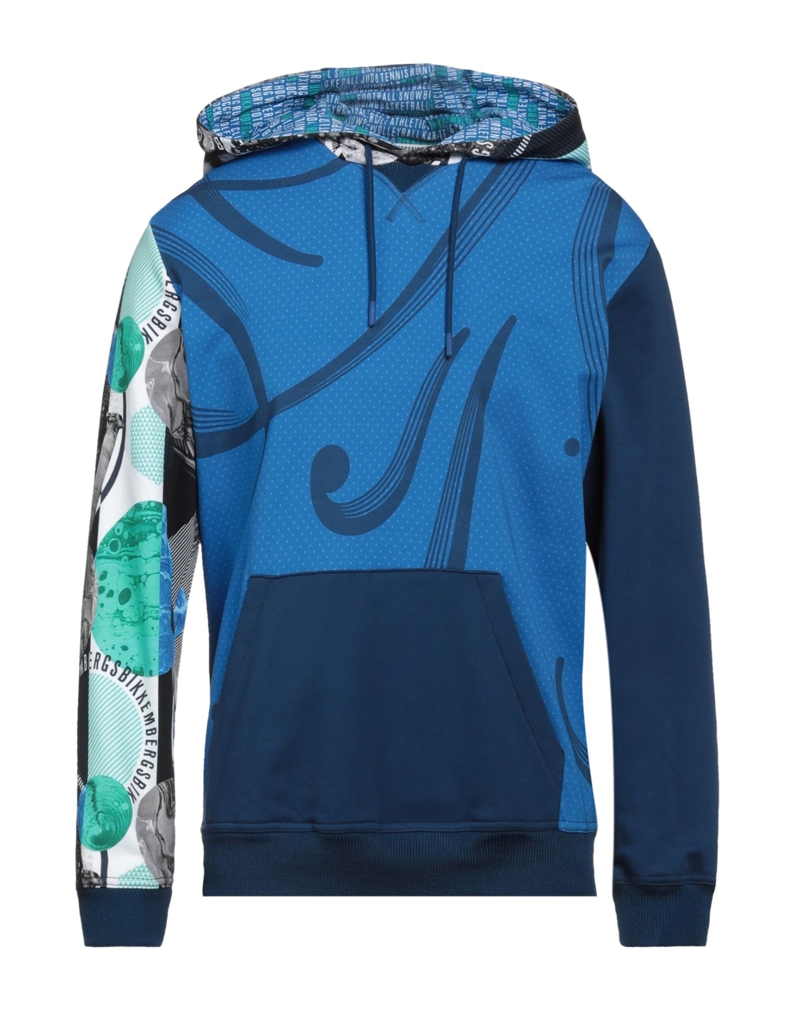 BIKKEMBERGS Sweatshirt Herren Azurblau BIKKEMBERGS Sweatshirt Herren Azurblau von BIKKEMBERGS