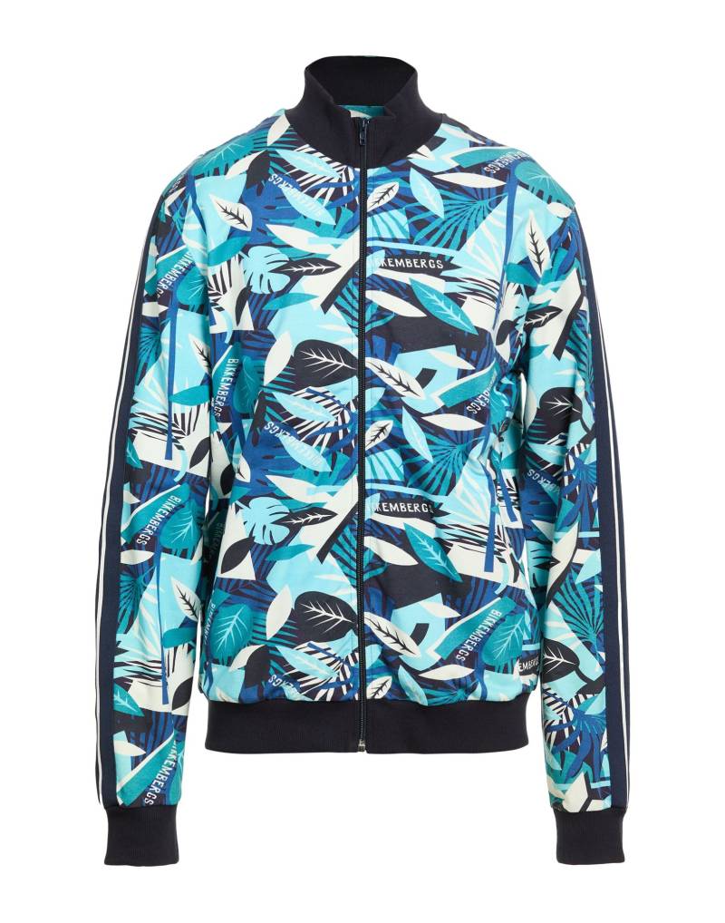 BIKKEMBERGS Sweatshirt Herren Azurblau von BIKKEMBERGS