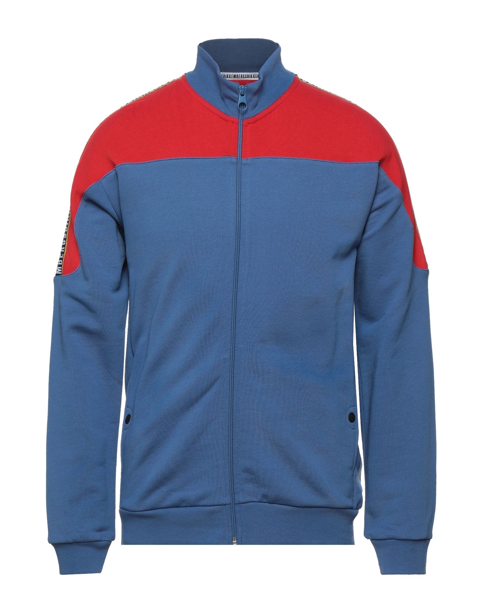 BIKKEMBERGS Sweatshirt Herren Blau von BIKKEMBERGS