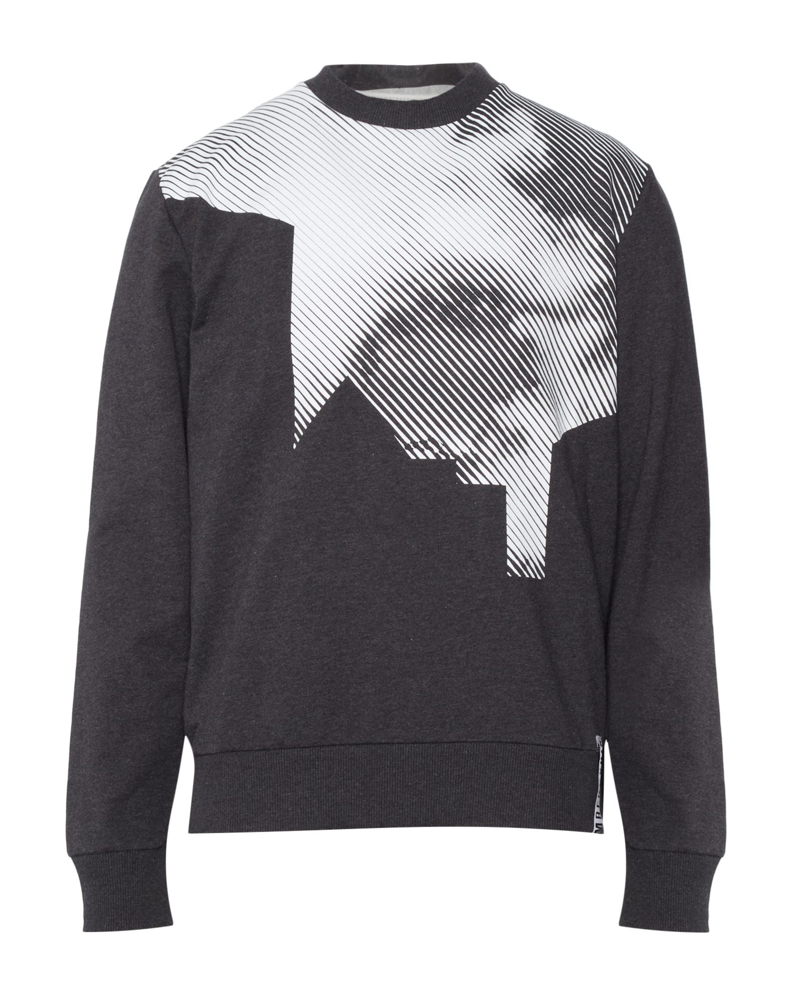 BIKKEMBERGS Sweatshirt Herren Granitgrau von BIKKEMBERGS