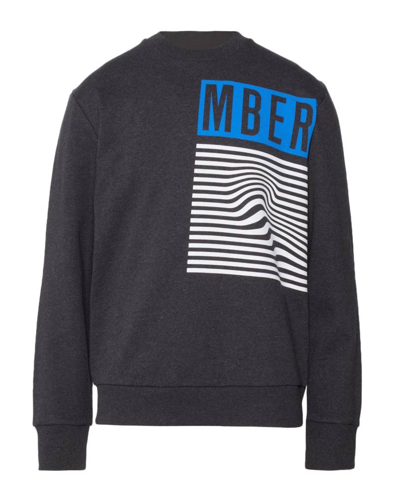 BIKKEMBERGS Sweatshirt Herren Braungrau von BIKKEMBERGS
