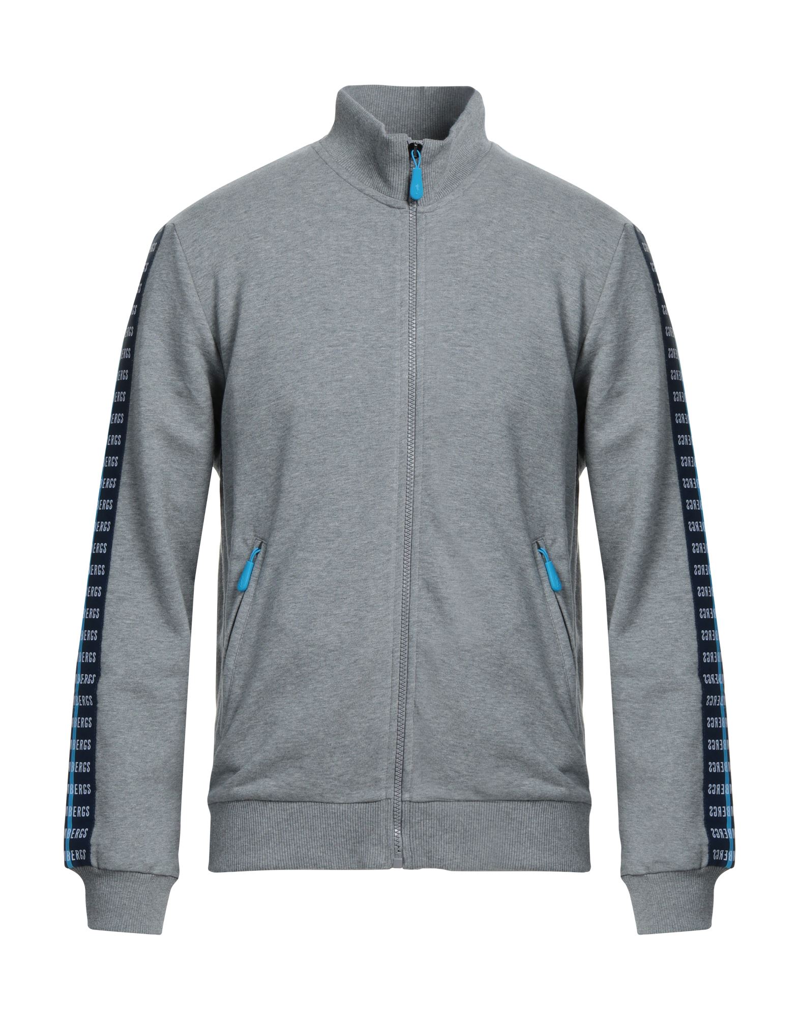 BIKKEMBERGS Sweatshirt Herren Grau von BIKKEMBERGS