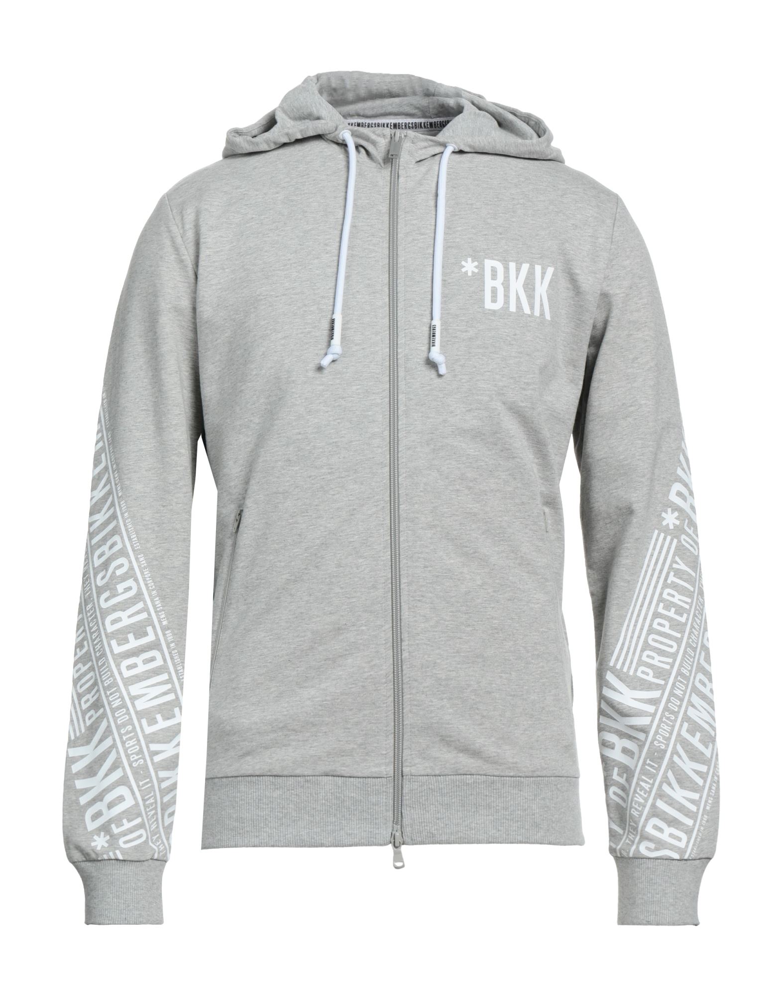 BIKKEMBERGS Sweatshirt Herren Hellgrau von BIKKEMBERGS