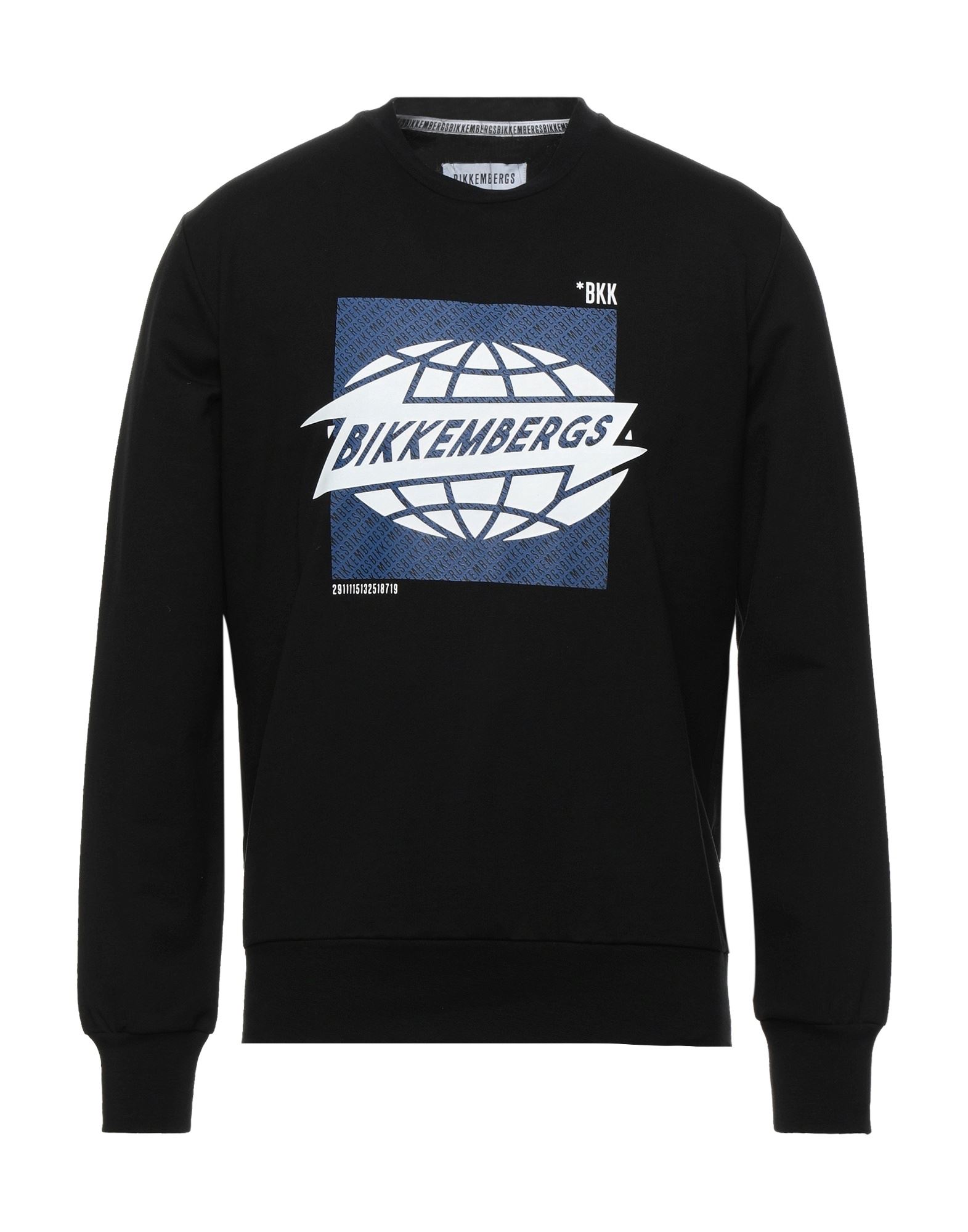 BIKKEMBERGS Sweatshirt Herren Schwarz von BIKKEMBERGS