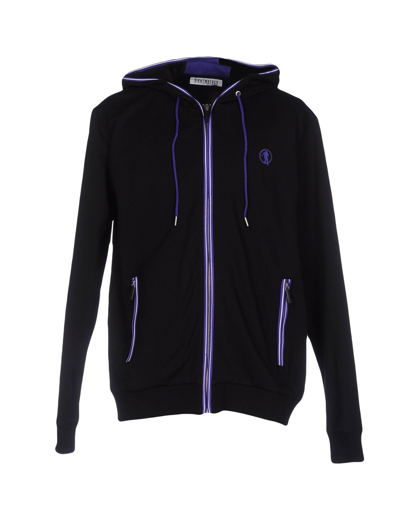 BIKKEMBERGS Sweatshirt Herren Schwarz von BIKKEMBERGS