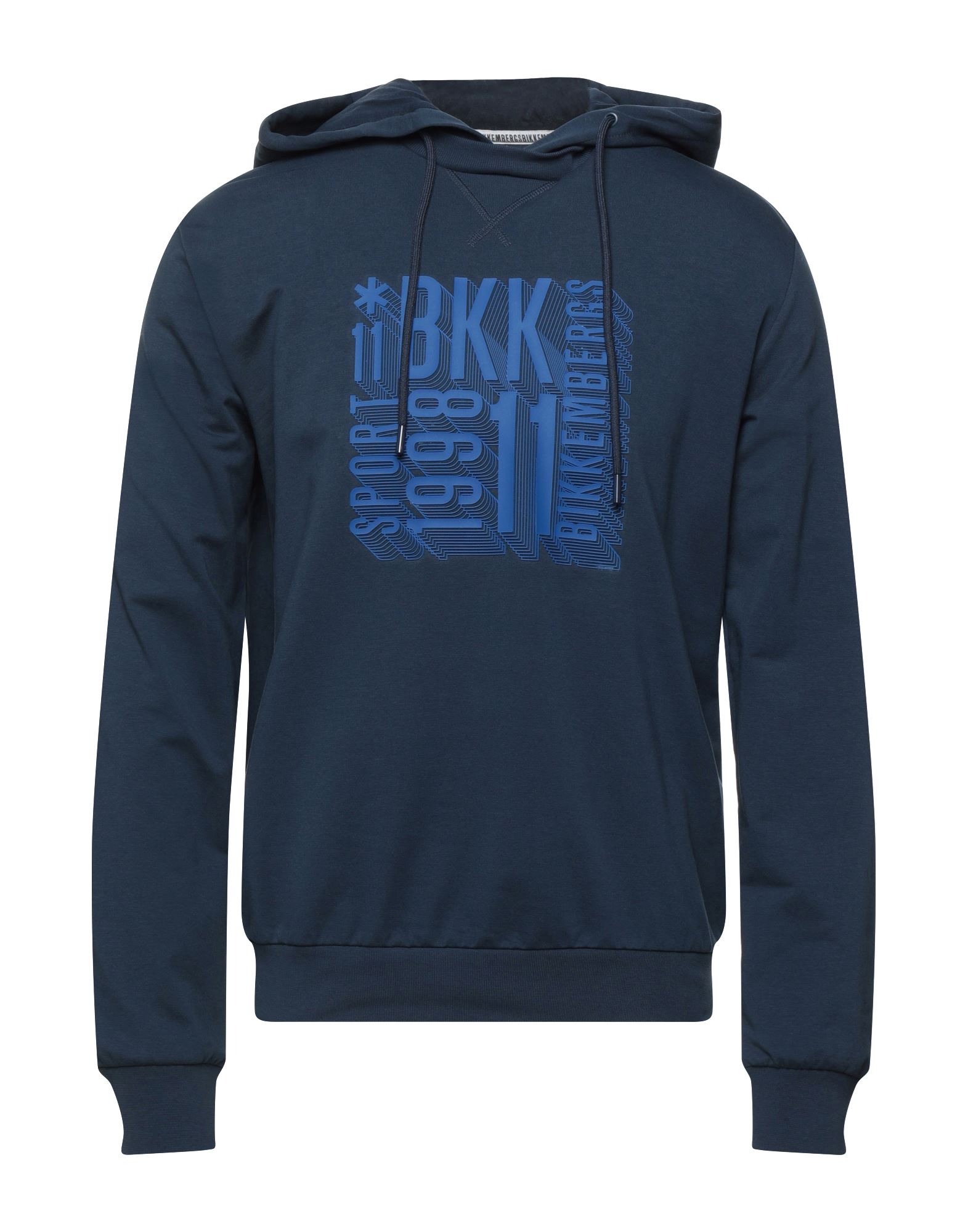 BIKKEMBERGS Sweatshirt Herren Taubenblau von BIKKEMBERGS