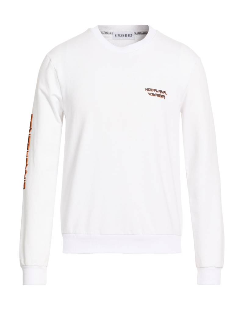 BIKKEMBERGS Sweatshirt Herren Weiß von BIKKEMBERGS