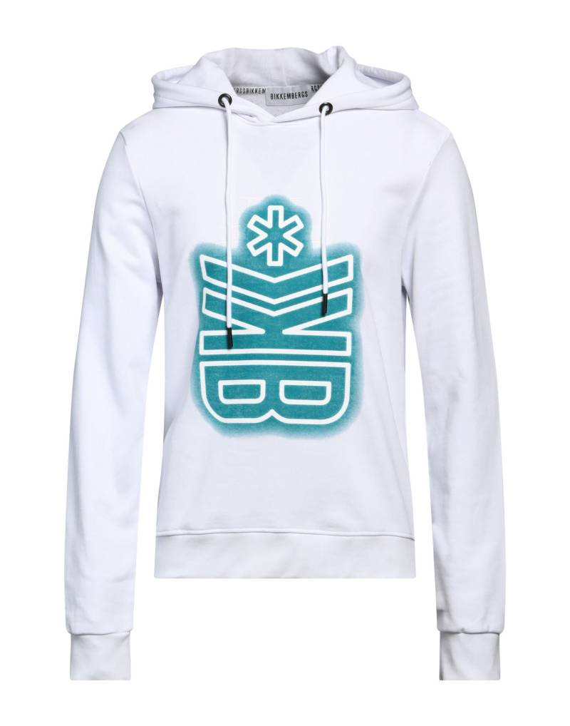 BIKKEMBERGS Sweatshirt Herren Weiß von BIKKEMBERGS