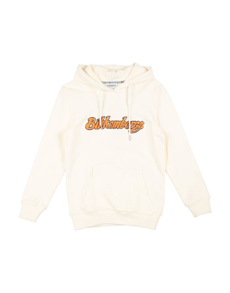 BIKKEMBERGS Sweatshirt Kinder Cremeweiß von BIKKEMBERGS