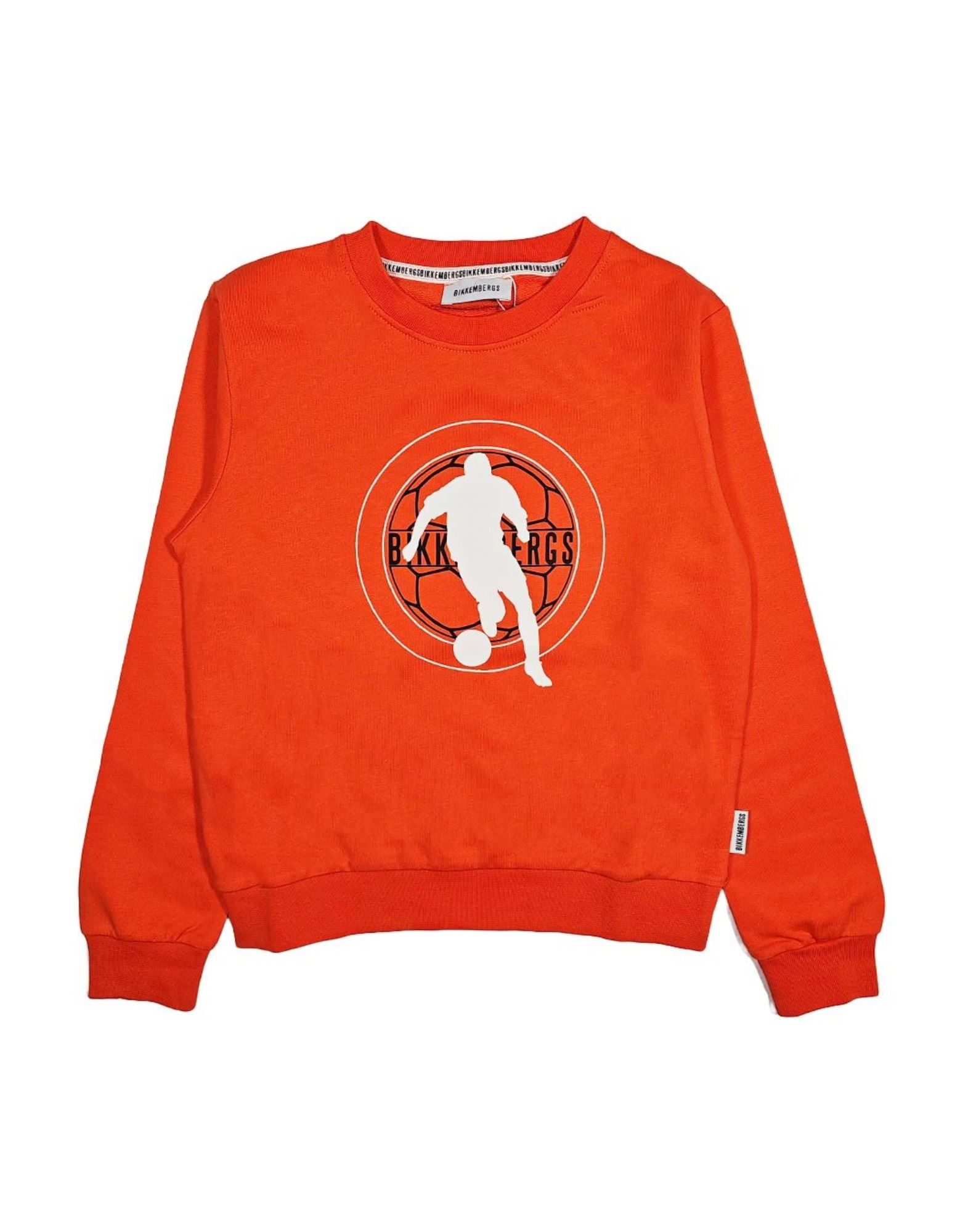 BIKKEMBERGS Sweatshirt Kinder Orange von BIKKEMBERGS