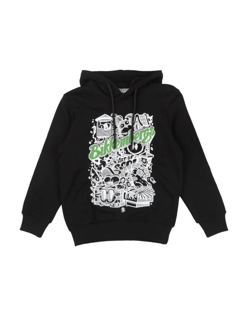 BIKKEMBERGS Sweatshirt Kinder Schwarz von BIKKEMBERGS