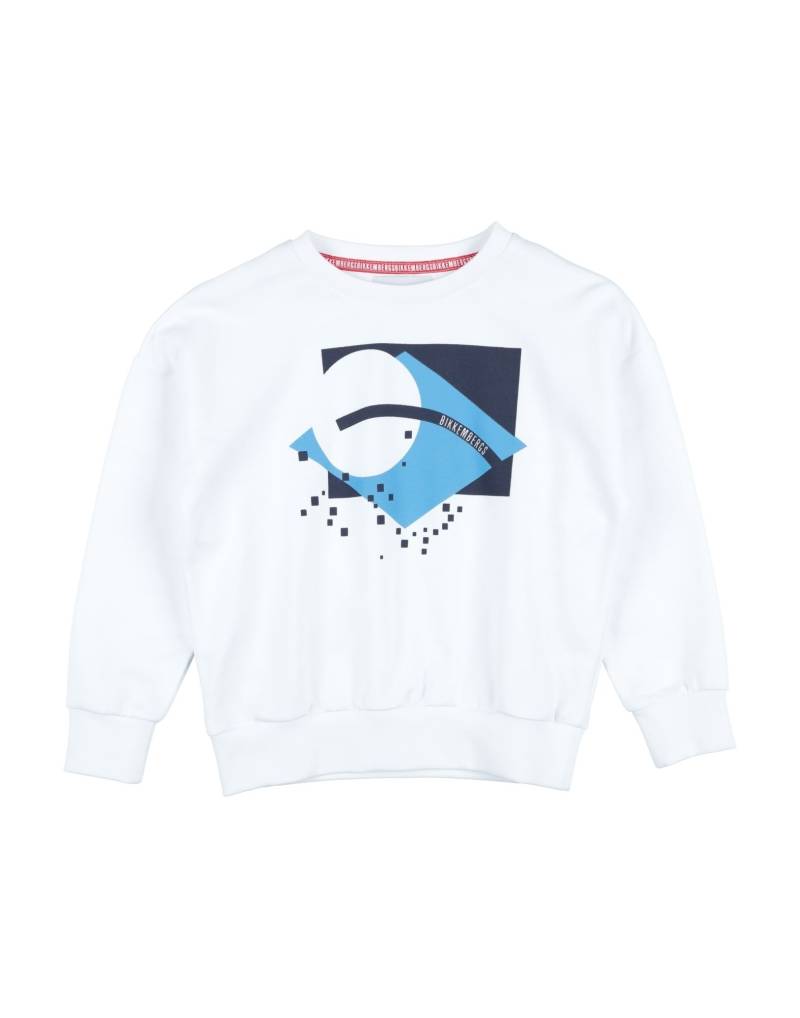 BIKKEMBERGS Sweatshirt Kinder Weiß von BIKKEMBERGS