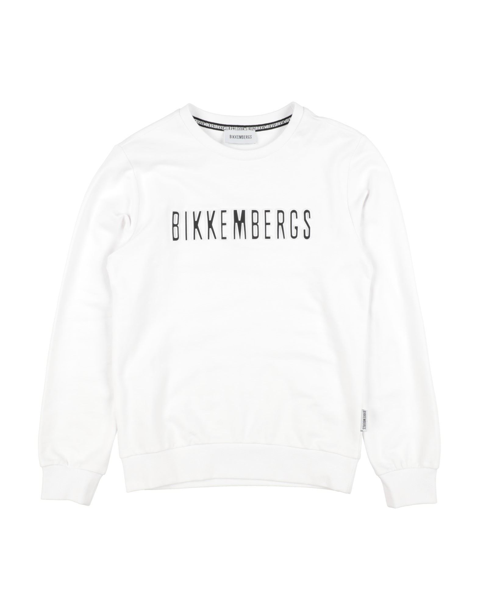 BIKKEMBERGS Sweatshirt Kinder Weiß von BIKKEMBERGS