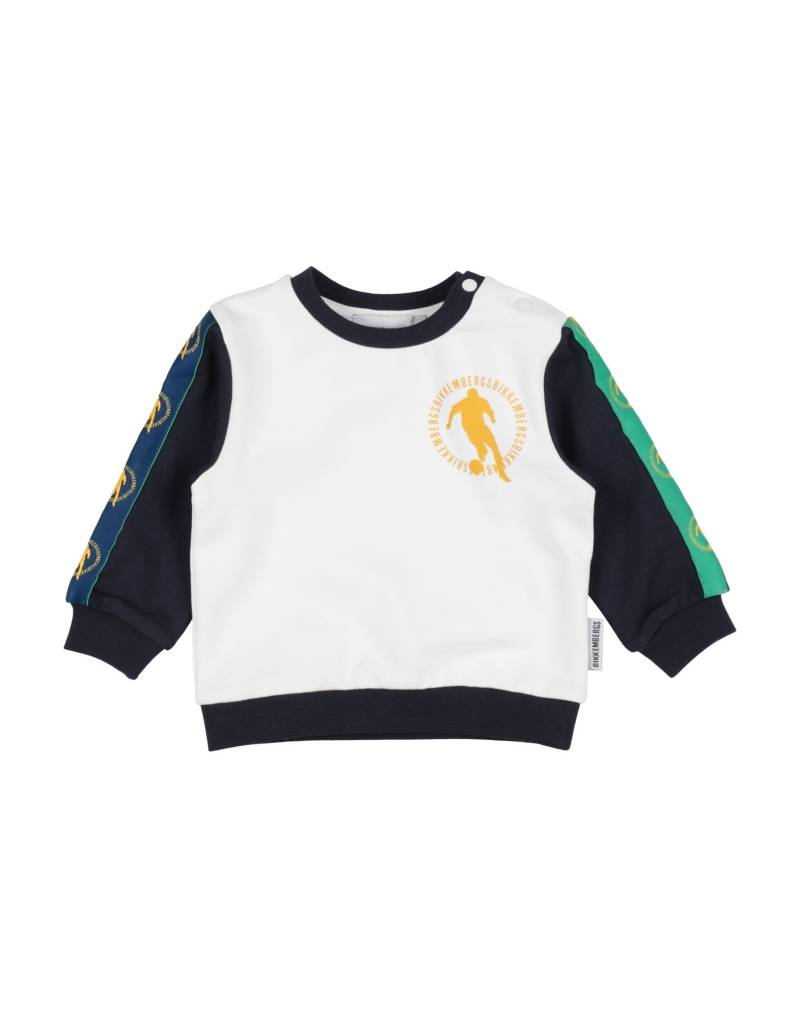 BIKKEMBERGS Sweatshirt Kinder Weiß von BIKKEMBERGS