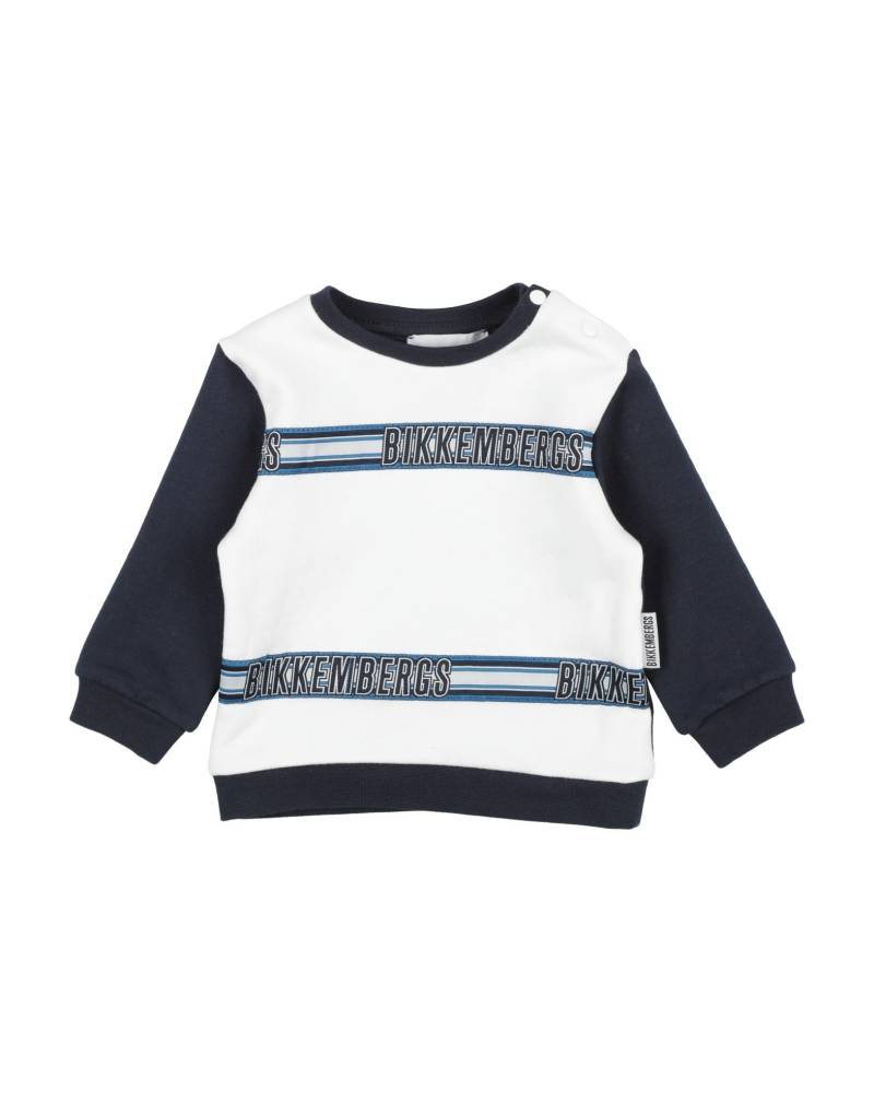 BIKKEMBERGS Sweatshirt Kinder Weiß von BIKKEMBERGS