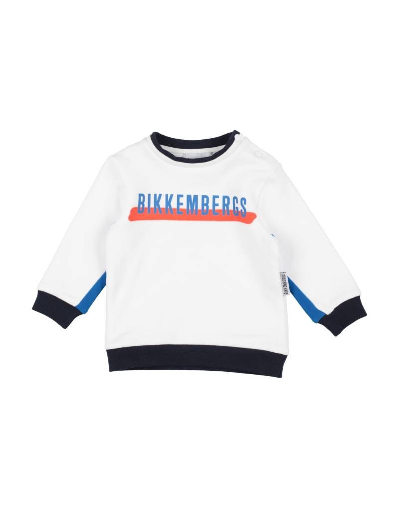 BIKKEMBERGS Sweatshirt Kinder Weiß von BIKKEMBERGS