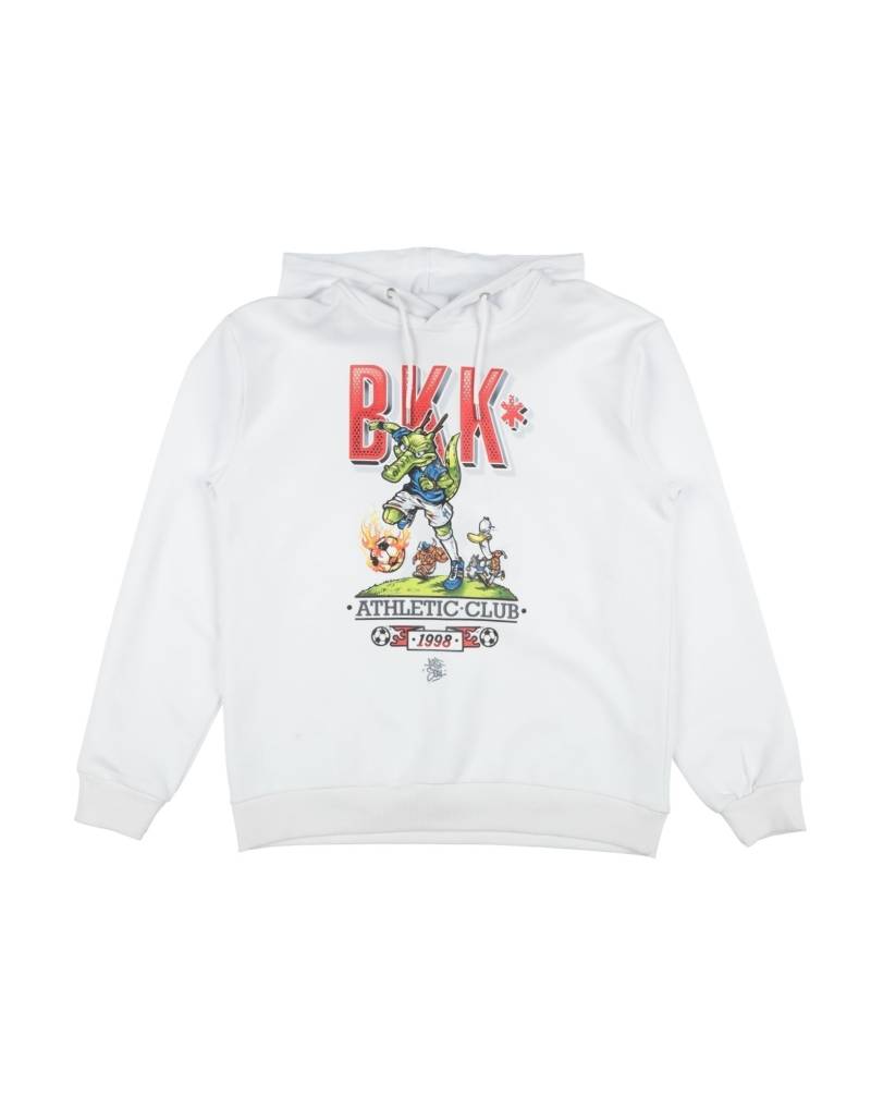 BIKKEMBERGS Sweatshirt Kinder Weiß von BIKKEMBERGS