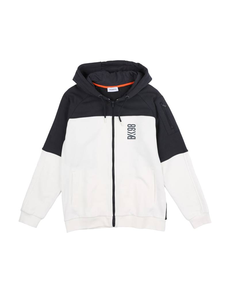 BIKKEMBERGS Sweatshirt Kinder Weiß von BIKKEMBERGS