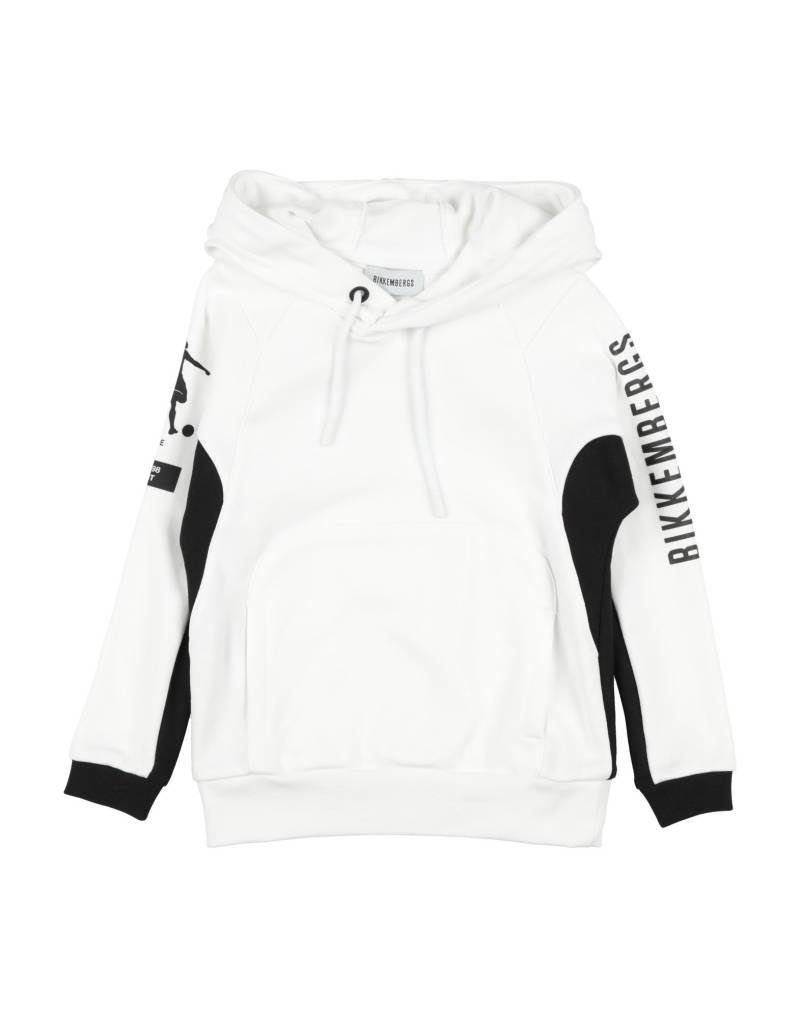 BIKKEMBERGS Sweatshirt Kinder Weiß von BIKKEMBERGS