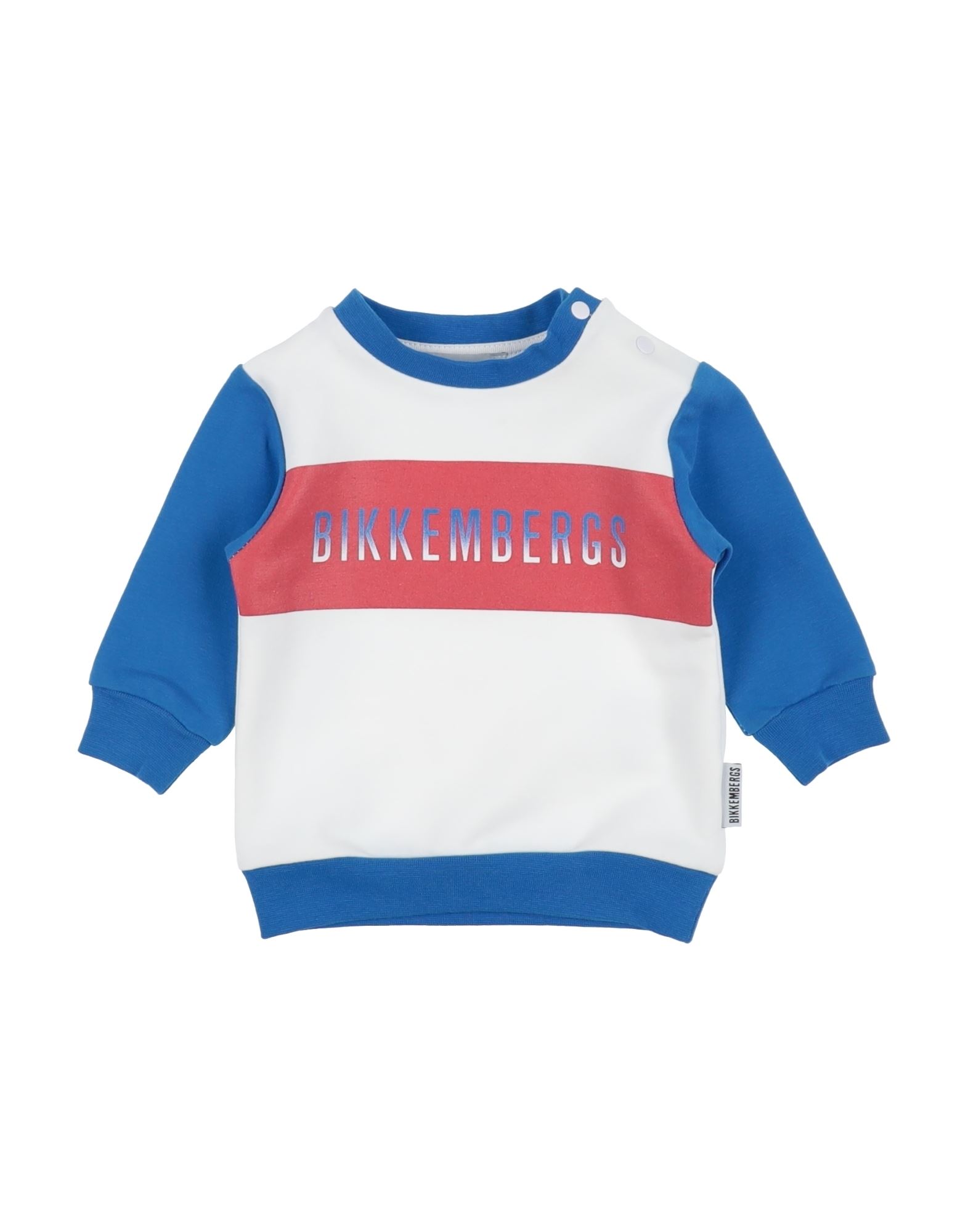 BIKKEMBERGS Sweatshirt Kinder Weiß von BIKKEMBERGS