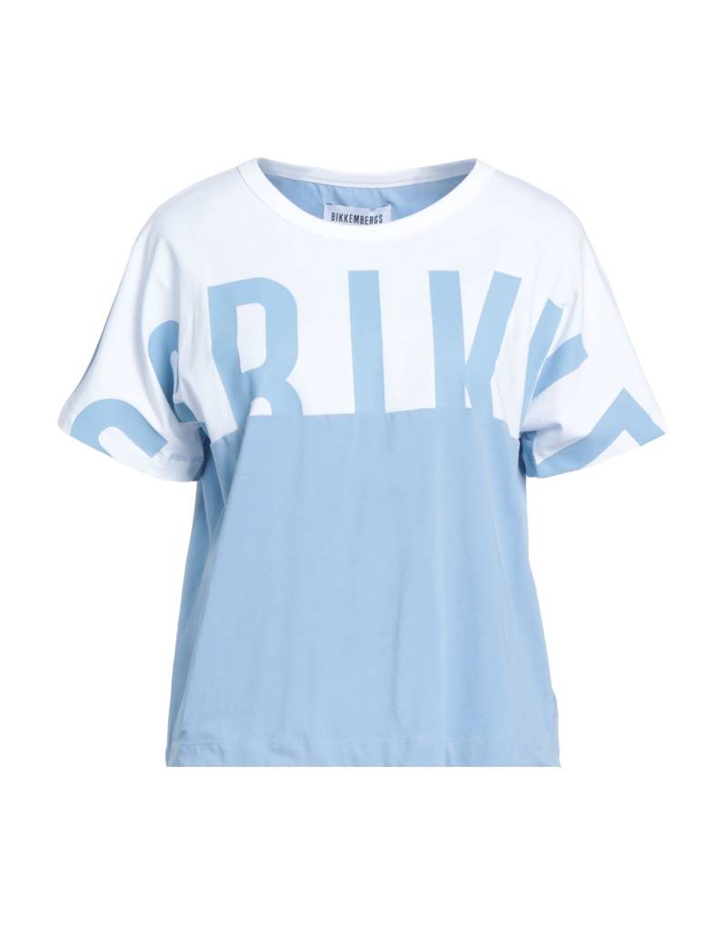 BIKKEMBERGS T-shirts Damen Himmelblau von BIKKEMBERGS