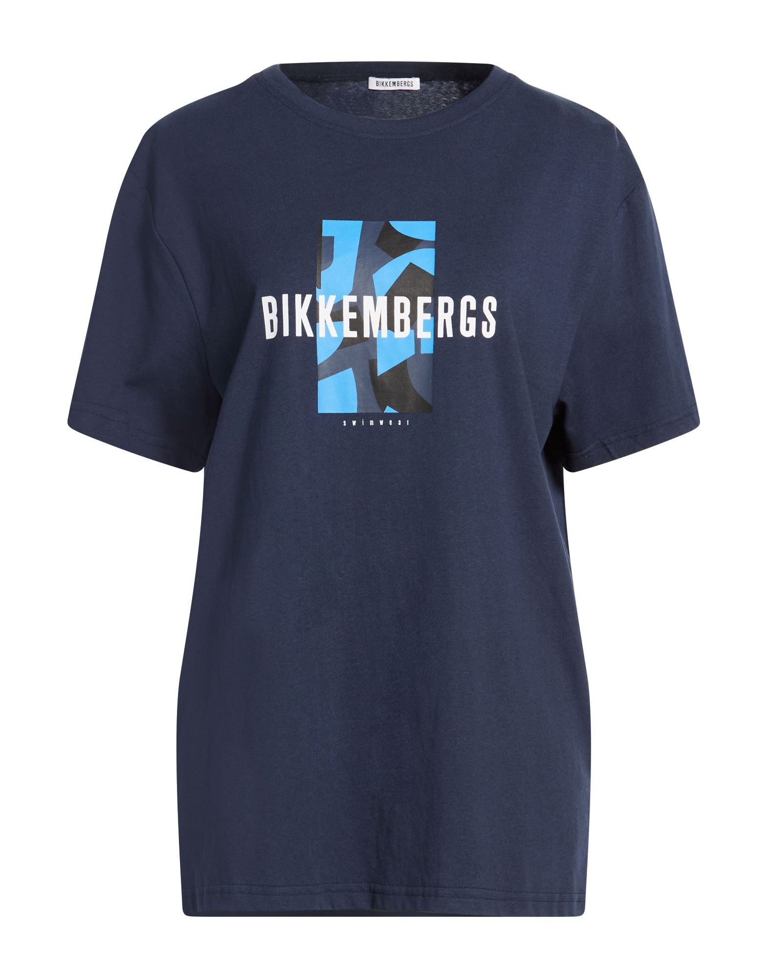 BIKKEMBERGS T-shirts Damen Marineblau von BIKKEMBERGS