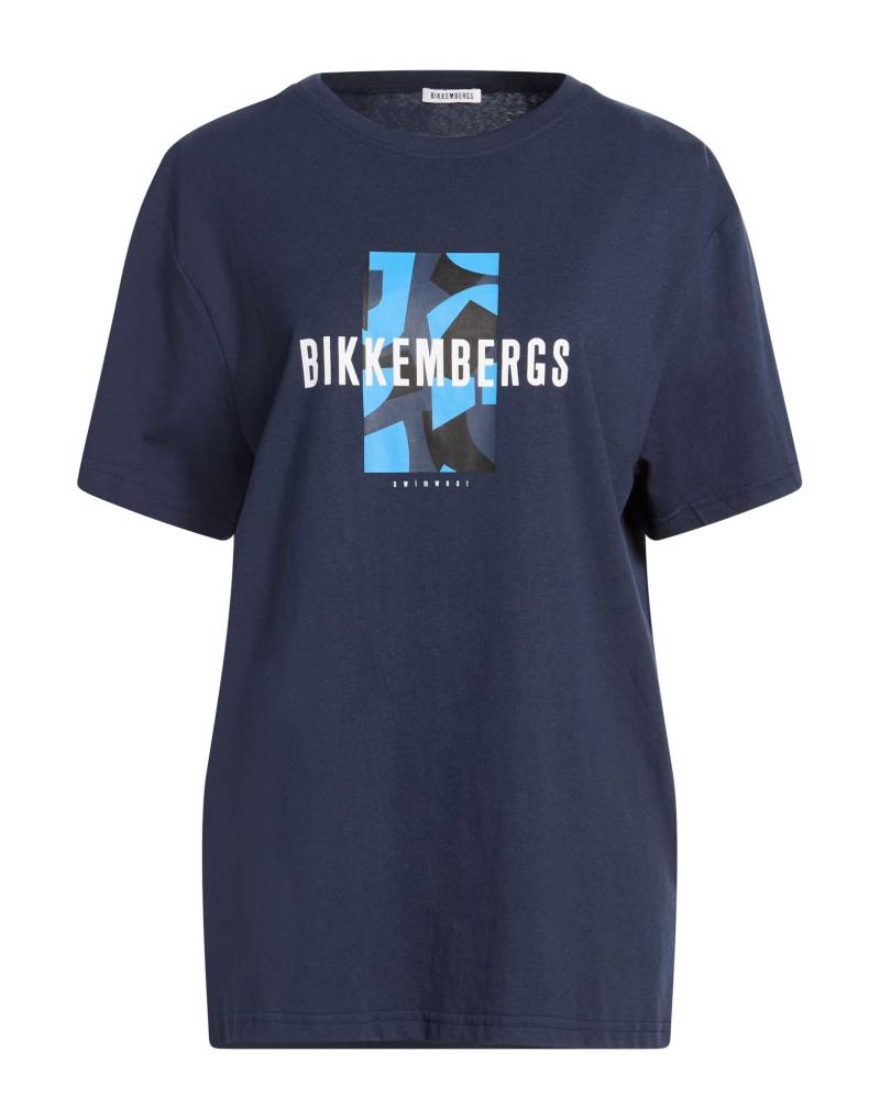 BIKKEMBERGS T-shirts Damen Marineblau von BIKKEMBERGS