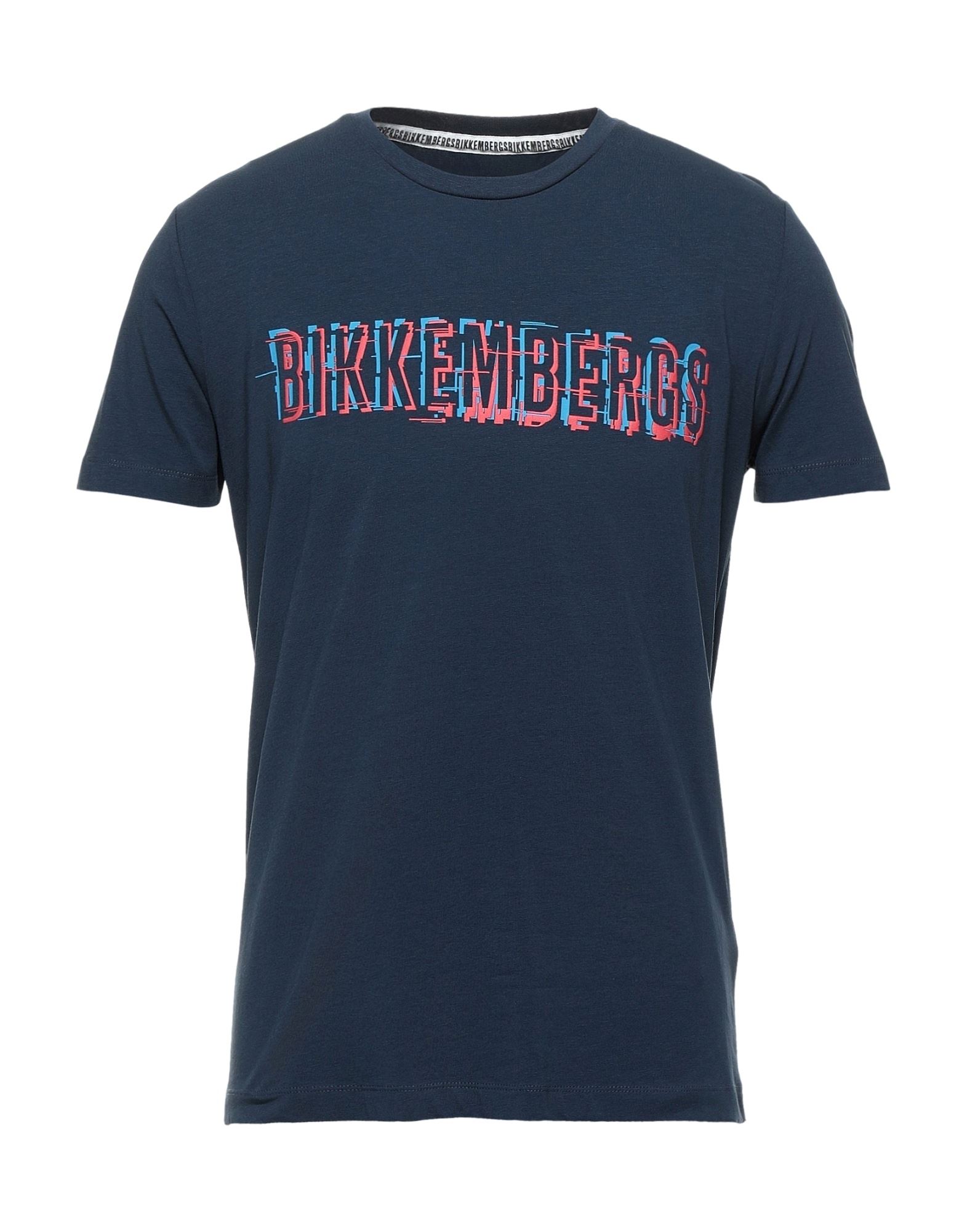 BIKKEMBERGS T-shirts Herren Blau BIKKEMBERGS T-shirts Herren Blau von BIKKEMBERGS