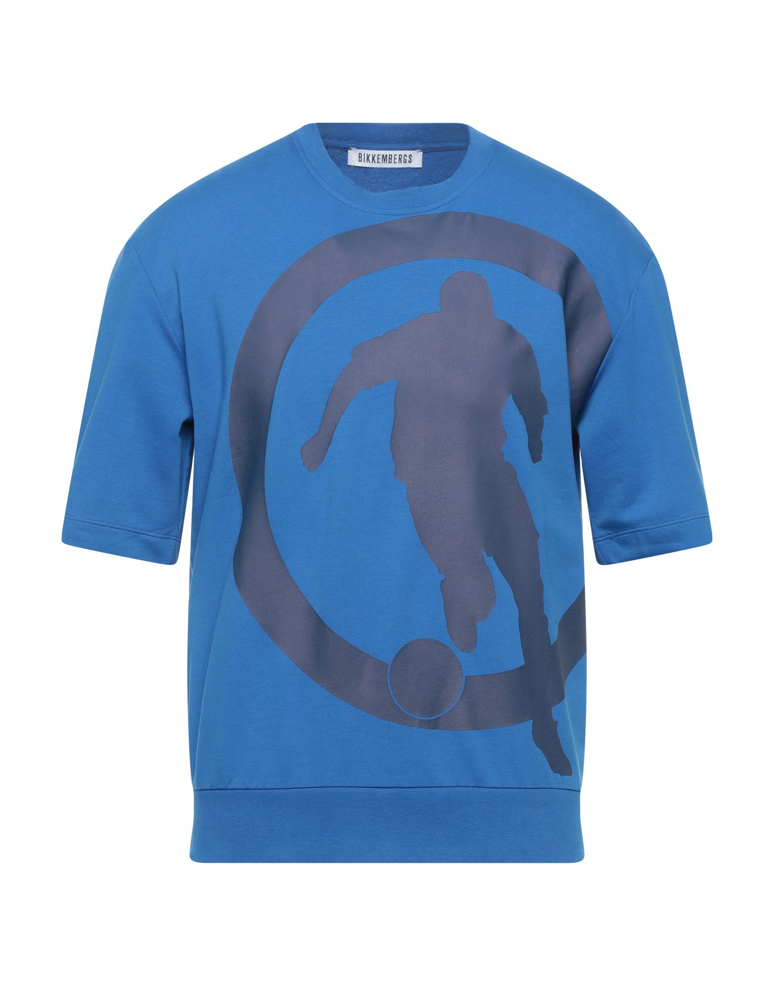 BIKKEMBERGS T-shirts Herren Blau von BIKKEMBERGS