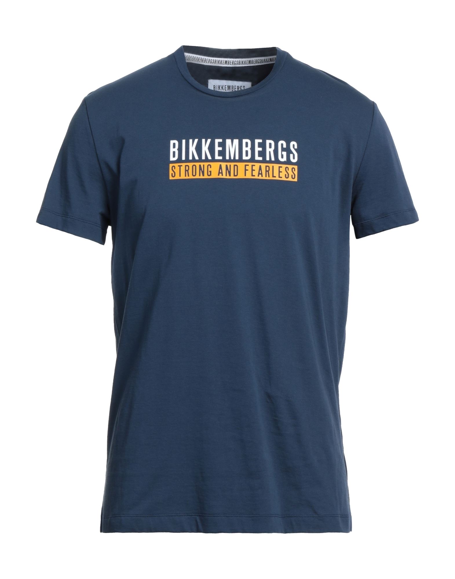 BIKKEMBERGS T-shirts Herren Nachtblau von BIKKEMBERGS