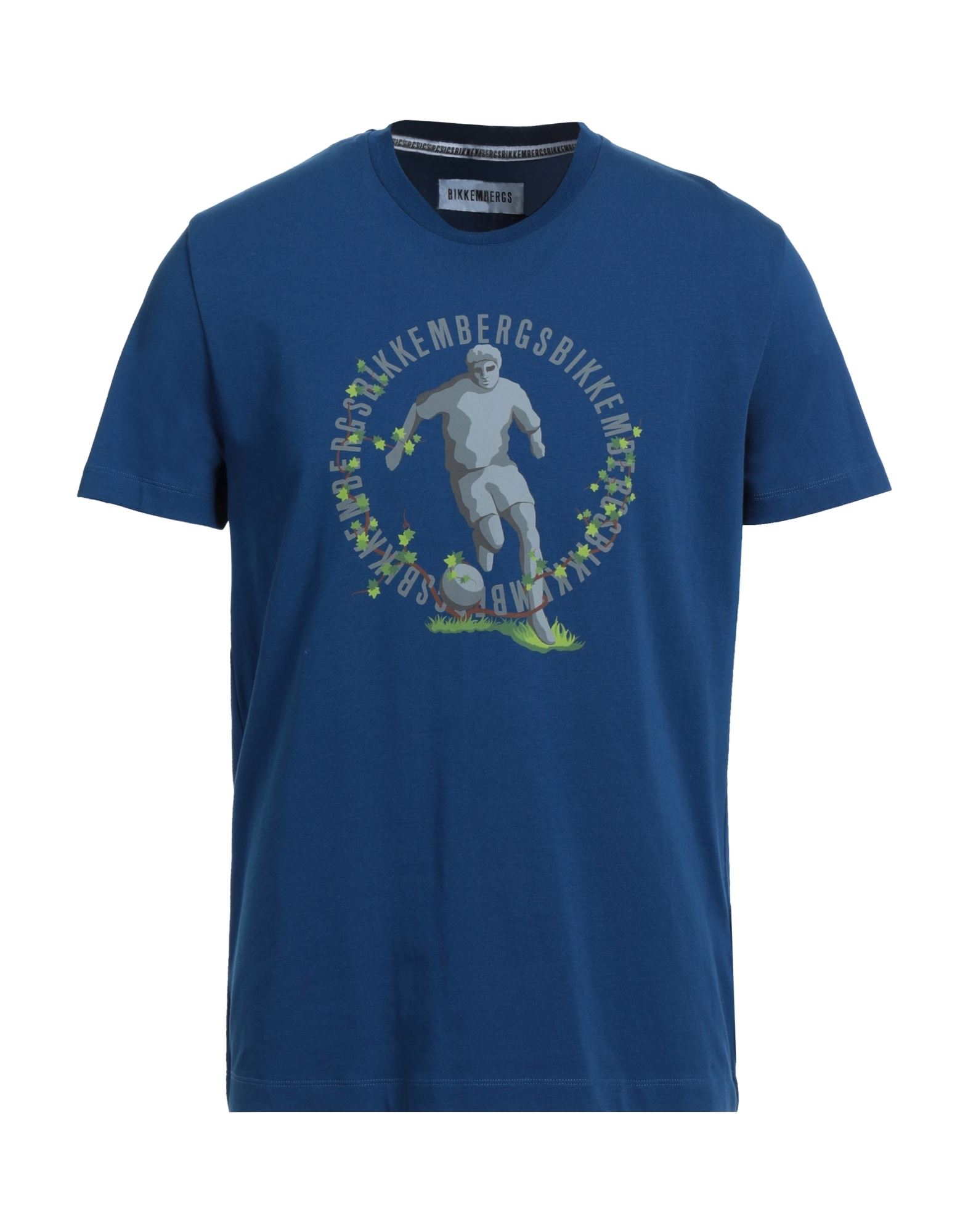 BIKKEMBERGS T-shirts Herren Nachtblau von BIKKEMBERGS