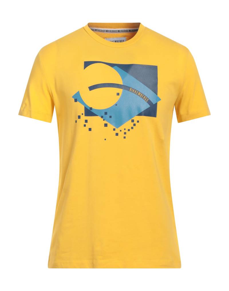 BIKKEMBERGS T-shirts Herren Gelb von BIKKEMBERGS