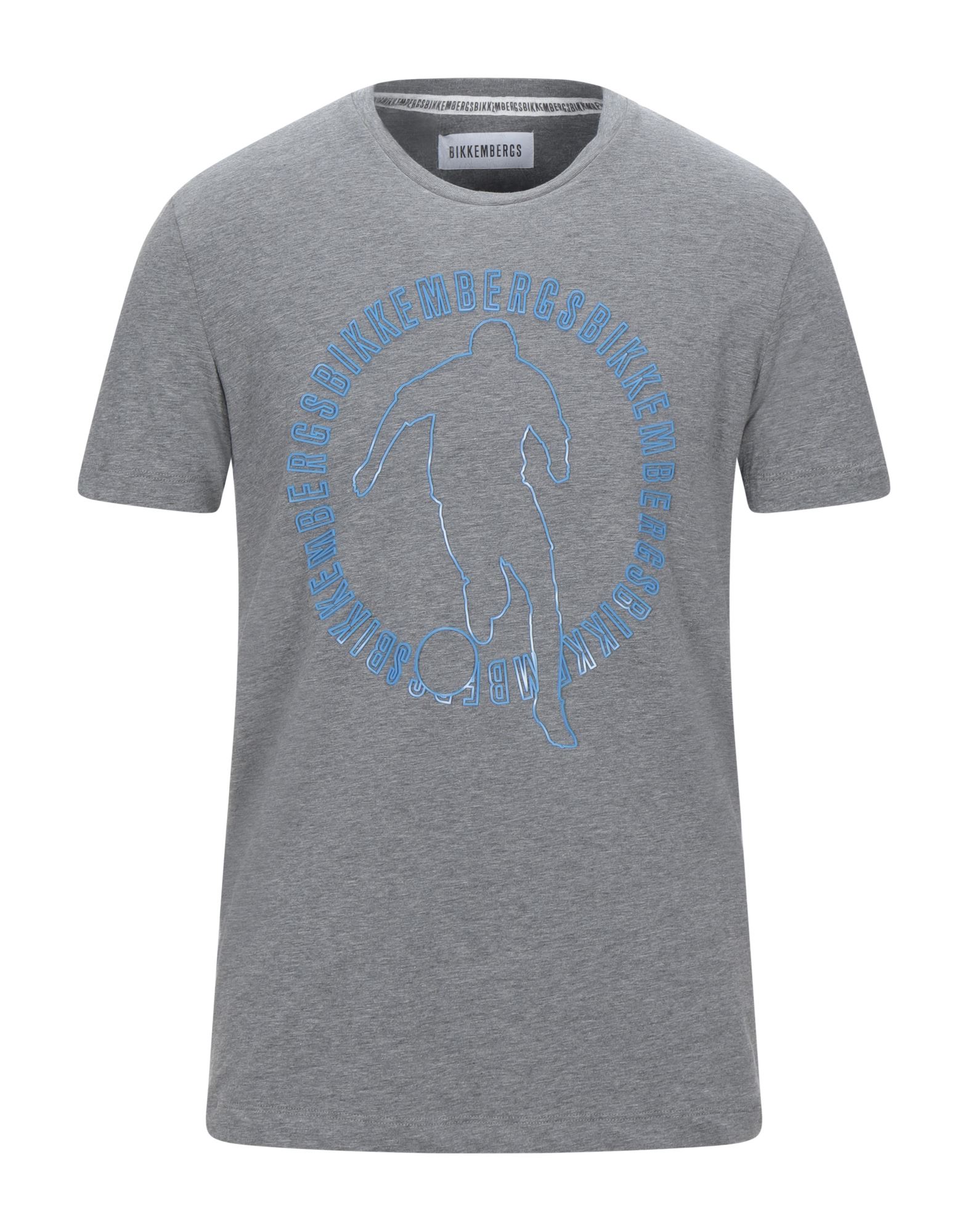 BIKKEMBERGS T-shirts Herren Grau von BIKKEMBERGS