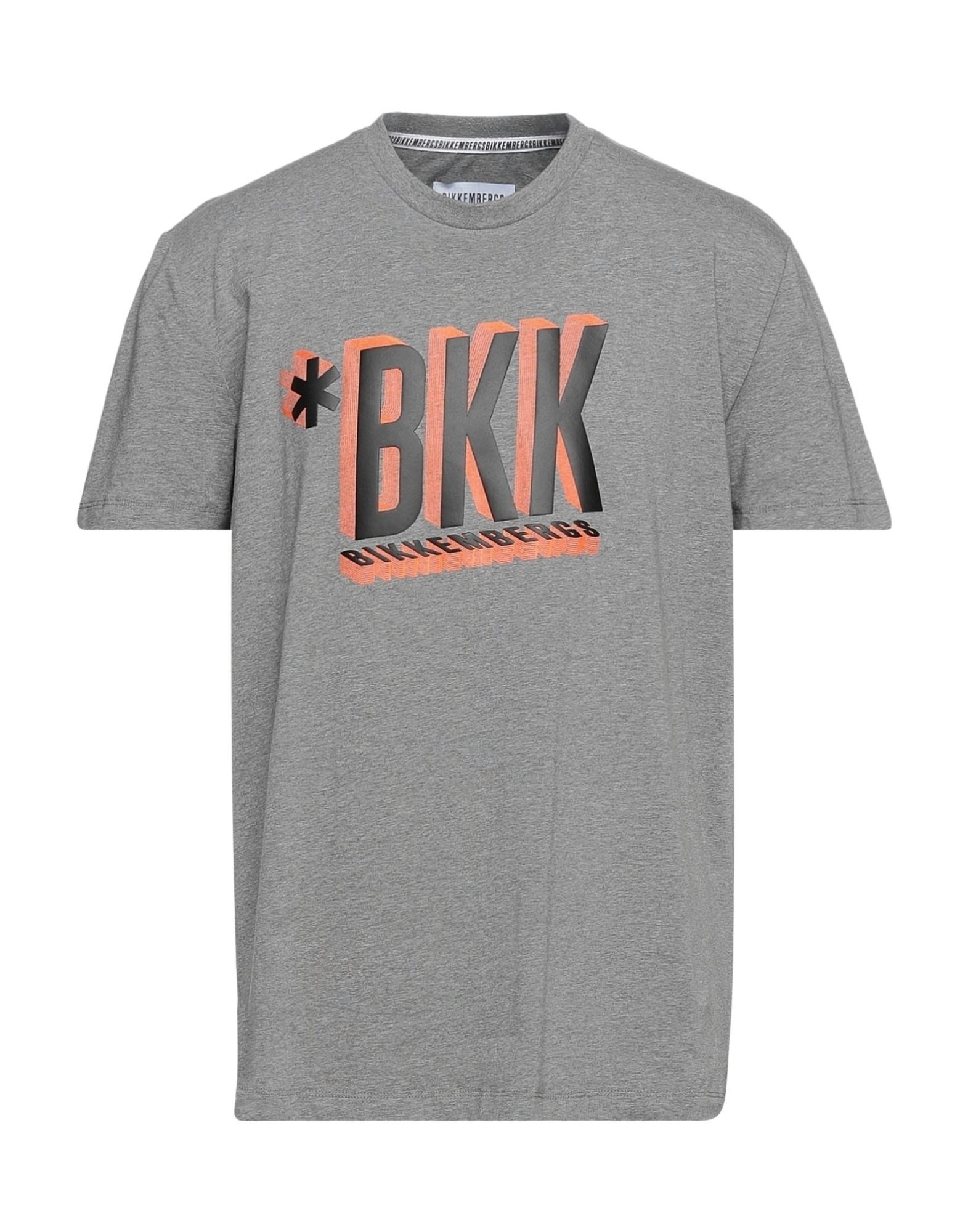 BIKKEMBERGS T-shirts Herren Grau von BIKKEMBERGS