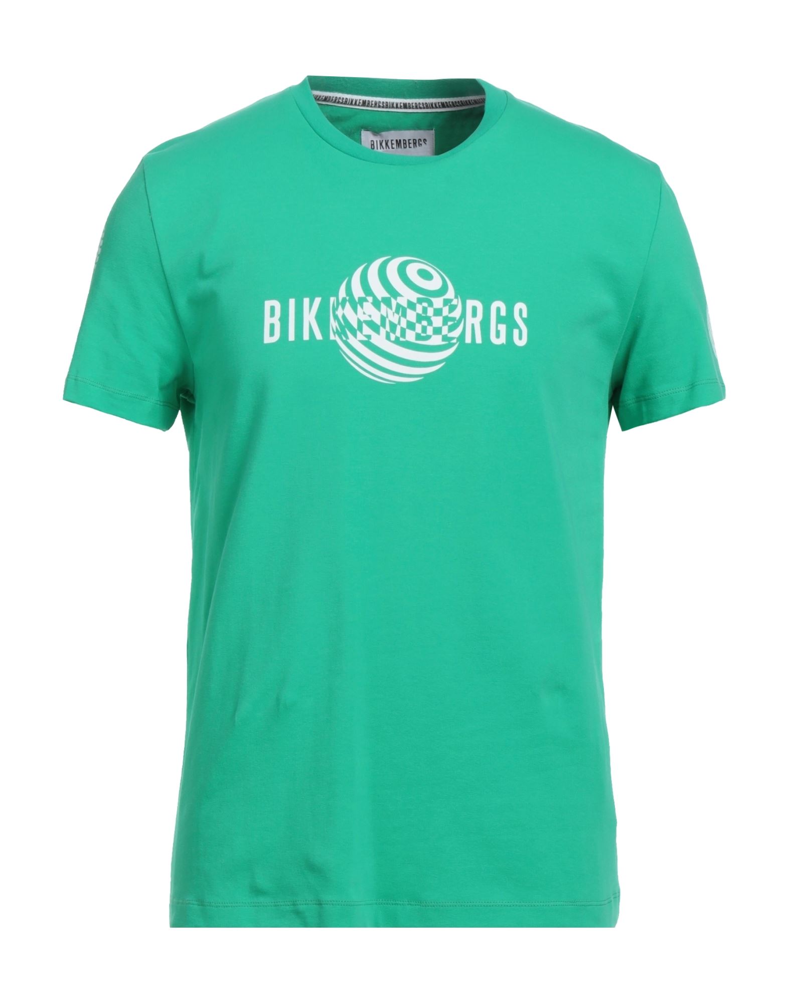 BIKKEMBERGS T-shirts Herren Grün von BIKKEMBERGS