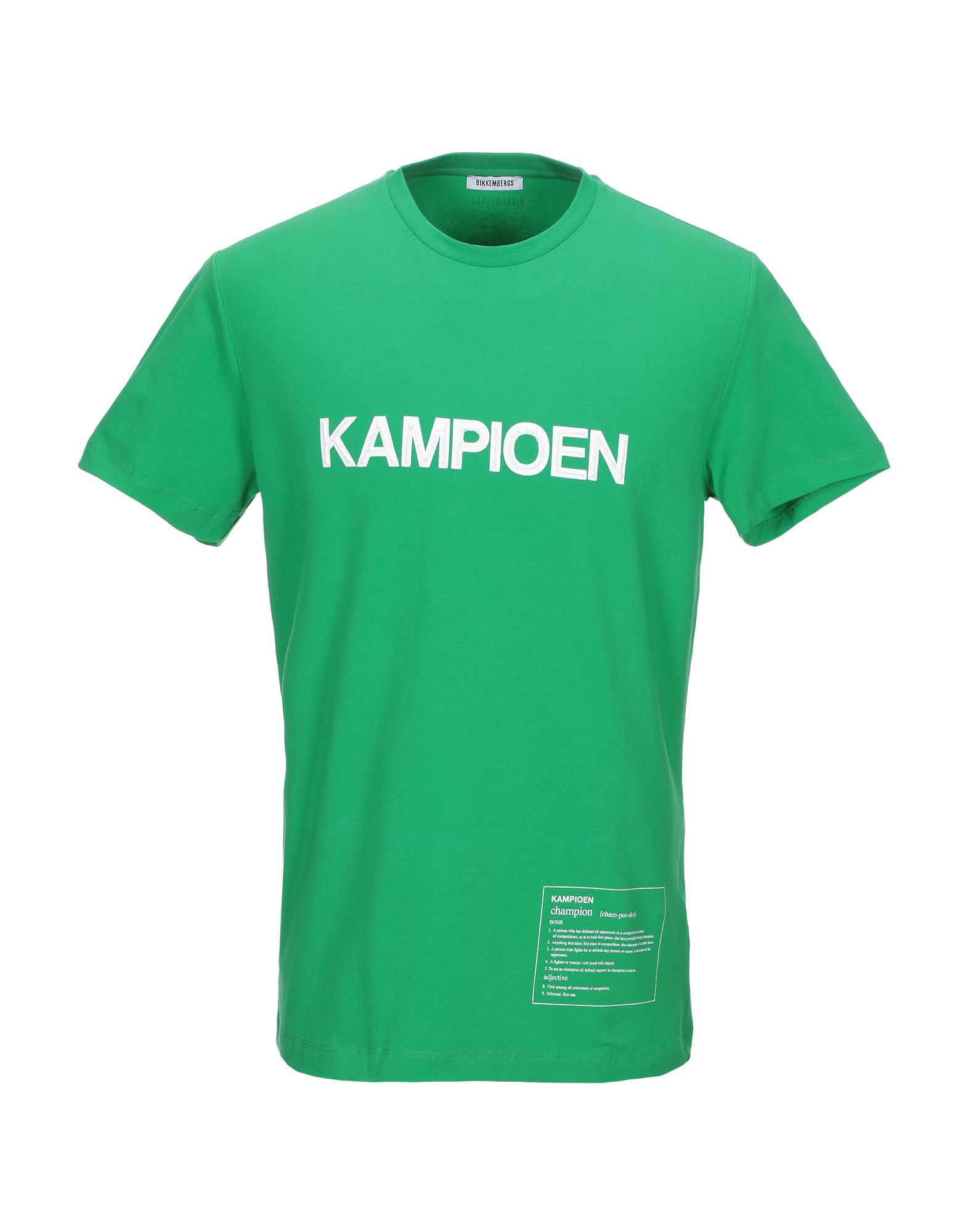 BIKKEMBERGS T-shirts Herren Grün von BIKKEMBERGS