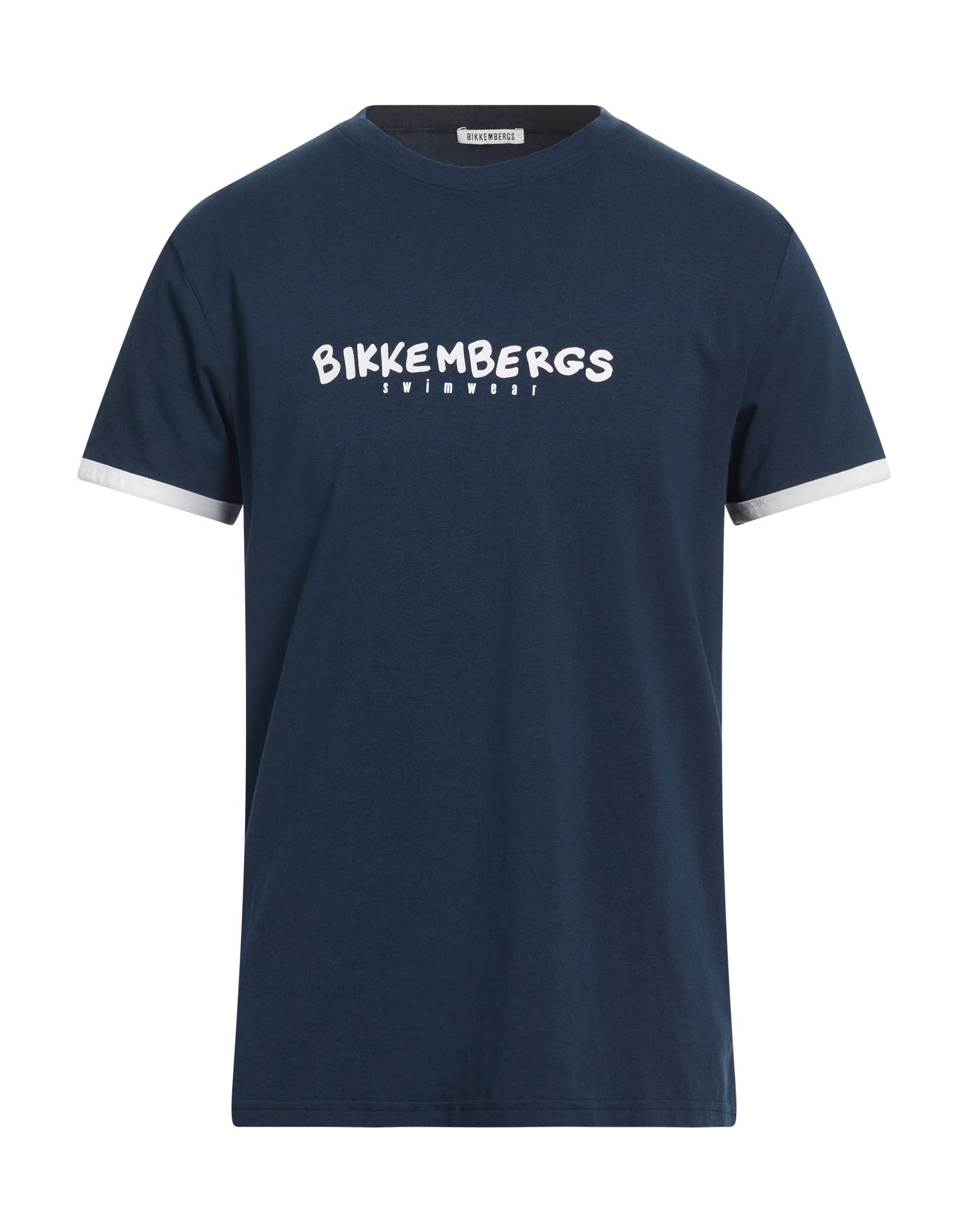 BIKKEMBERGS T-shirts Herren Marineblau von BIKKEMBERGS