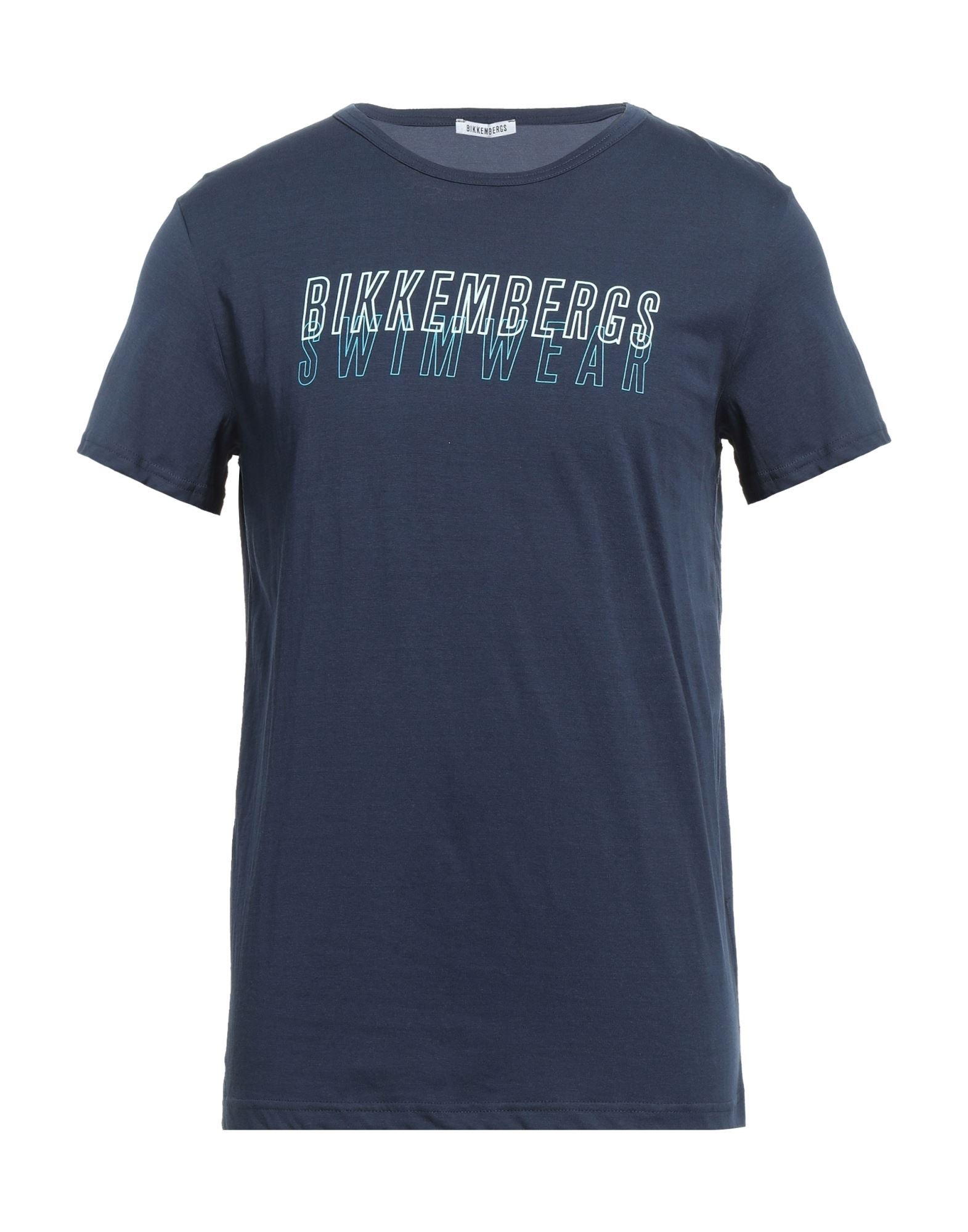 BIKKEMBERGS T-shirts Herren Nachtblau von BIKKEMBERGS