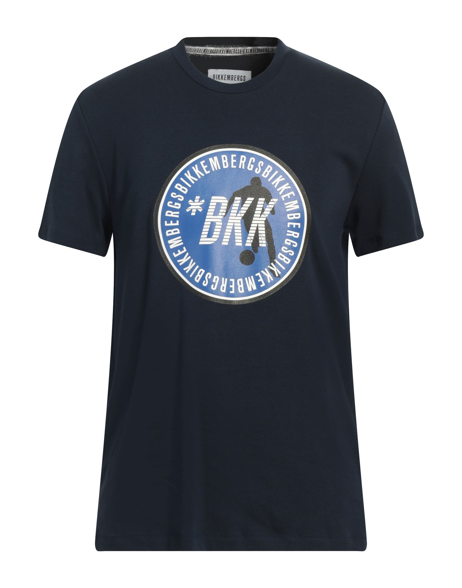 BIKKEMBERGS T-shirts Herren Nachtblau von BIKKEMBERGS