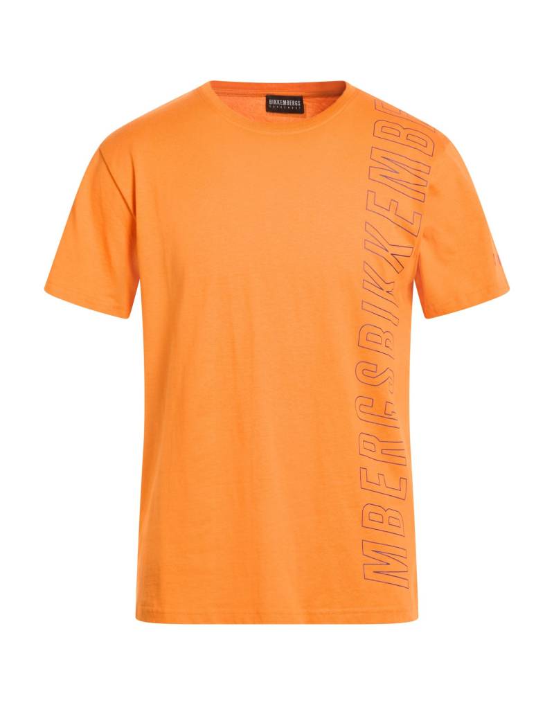 BIKKEMBERGS T-shirts Herren Orange von BIKKEMBERGS