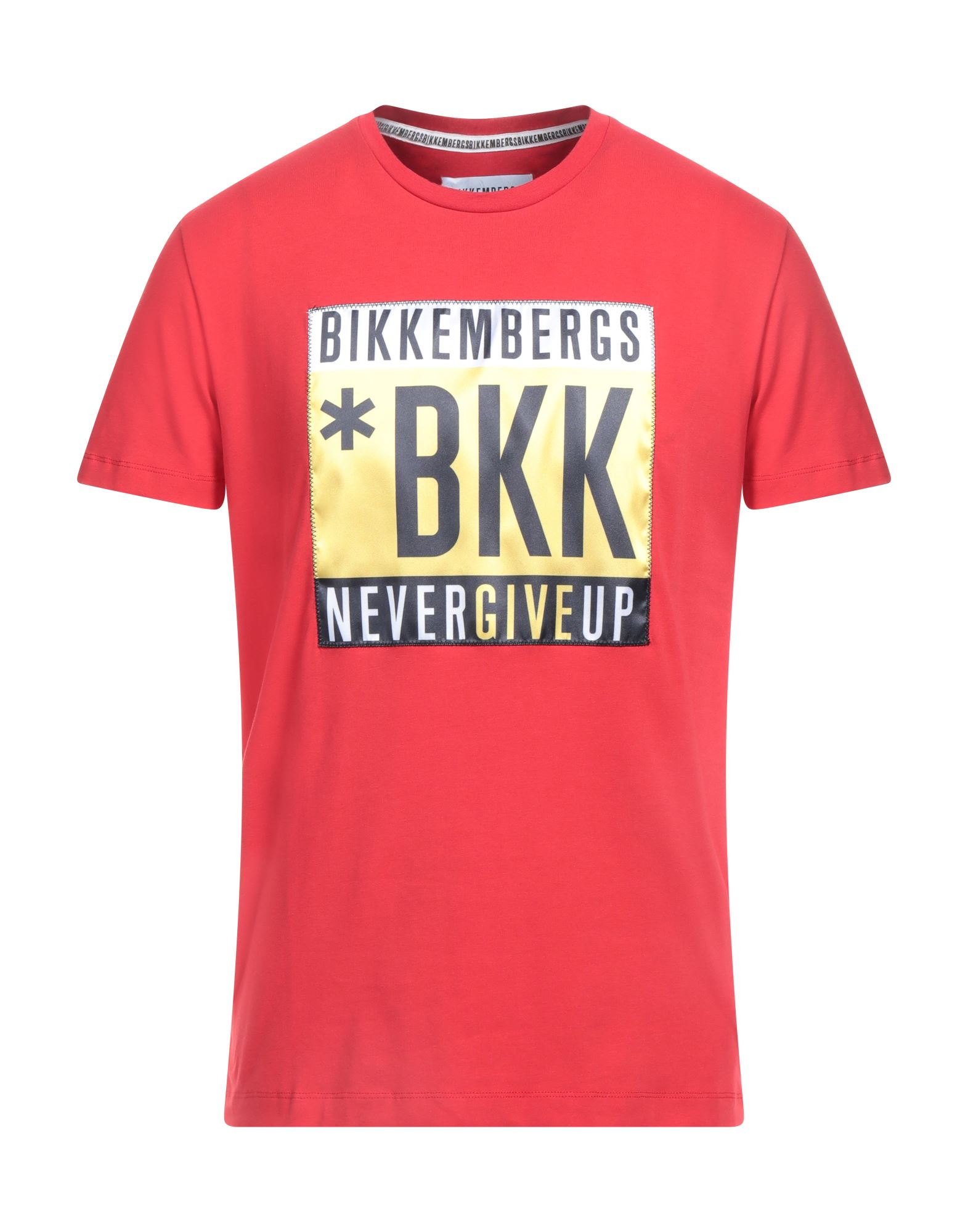 BIKKEMBERGS T-shirts Herren Rot von BIKKEMBERGS