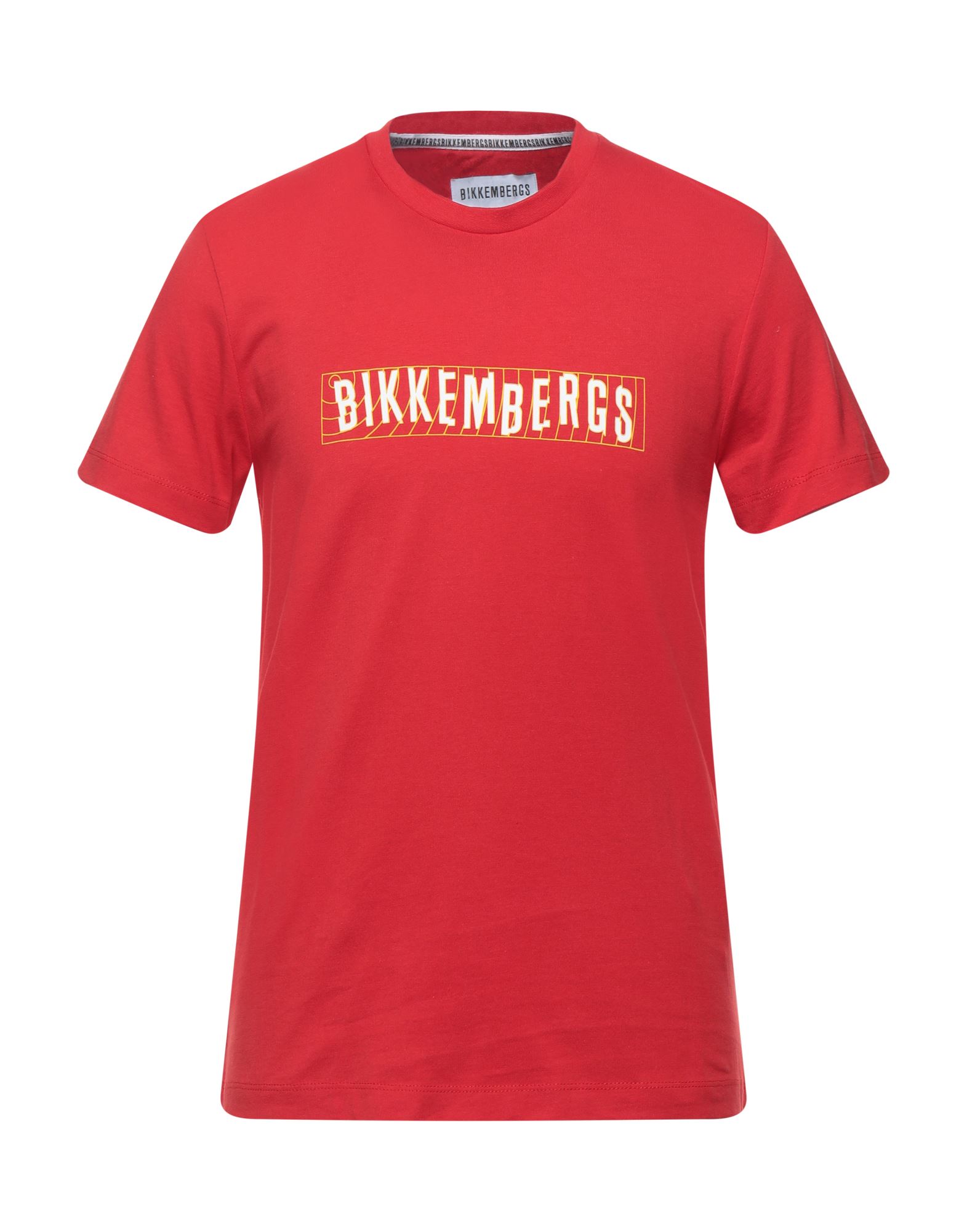 BIKKEMBERGS T-shirts Herren Rot von BIKKEMBERGS