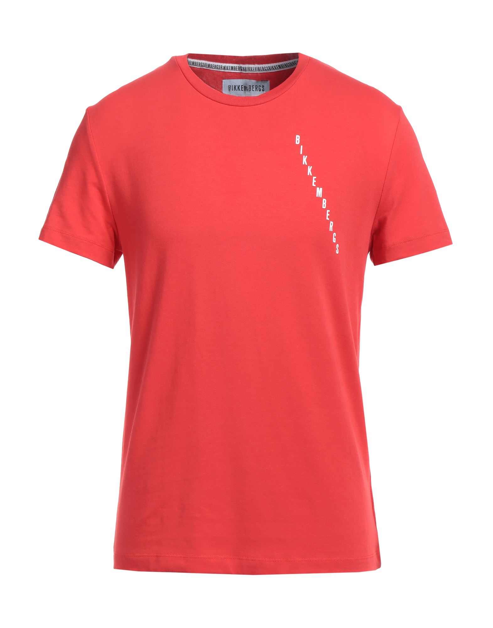 BIKKEMBERGS T-shirts Herren Rot von BIKKEMBERGS