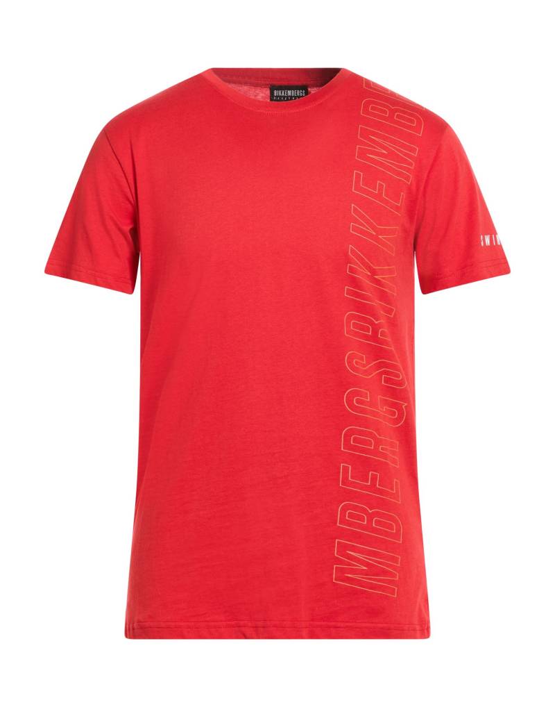 BIKKEMBERGS T-shirts Herren Rot von BIKKEMBERGS