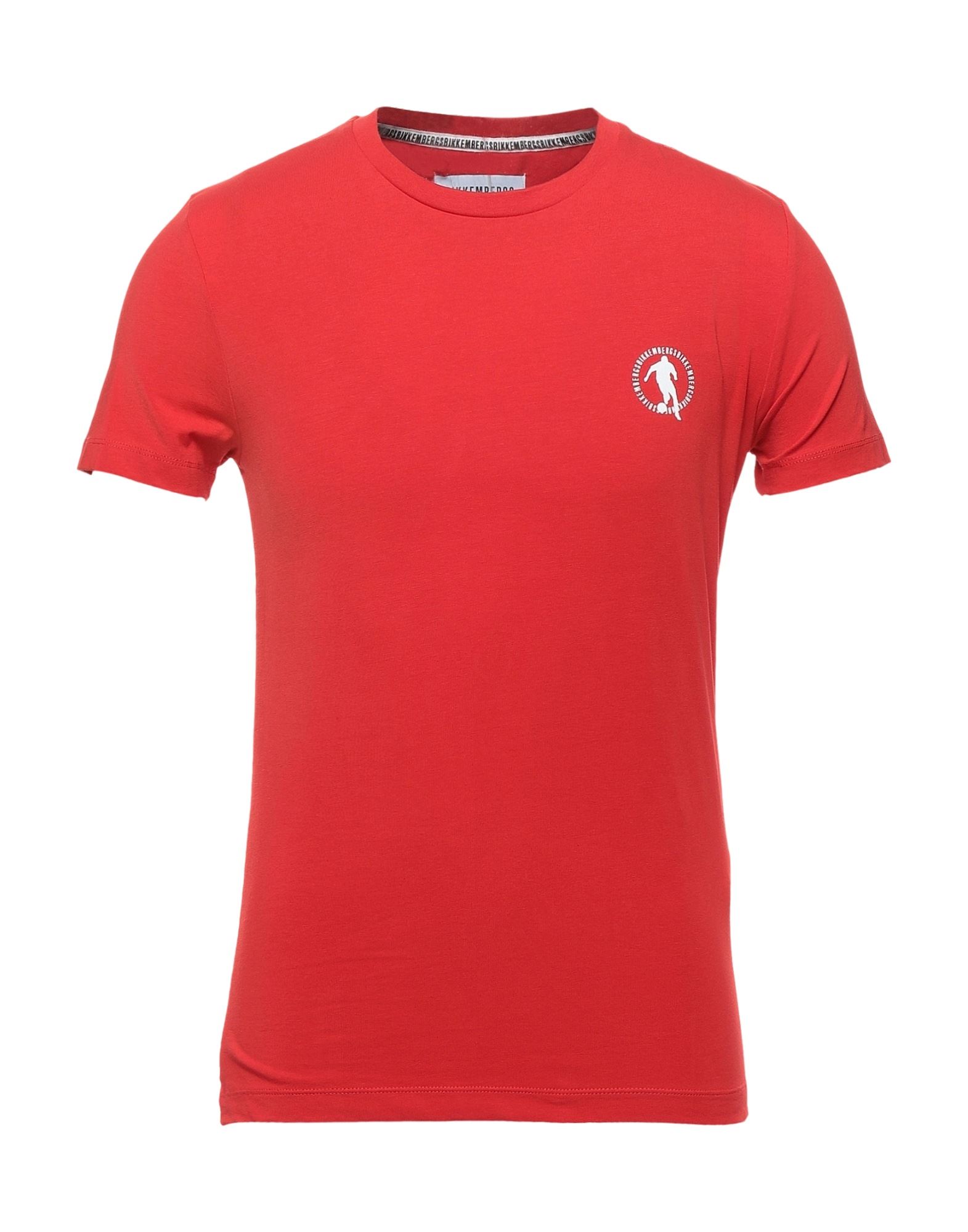 BIKKEMBERGS T-shirts Herren Rot von BIKKEMBERGS