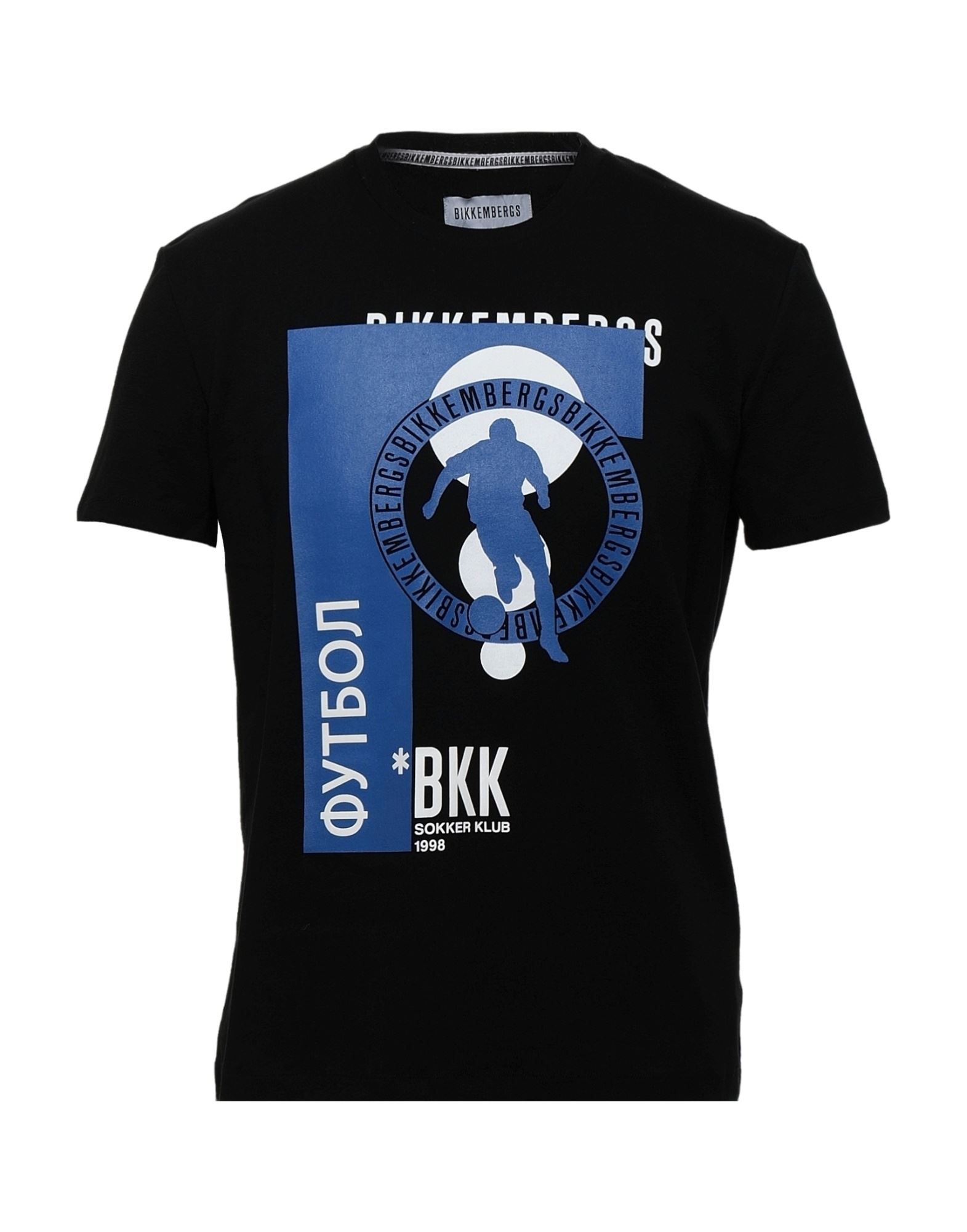 BIKKEMBERGS T-shirts Herren Schwarz von BIKKEMBERGS